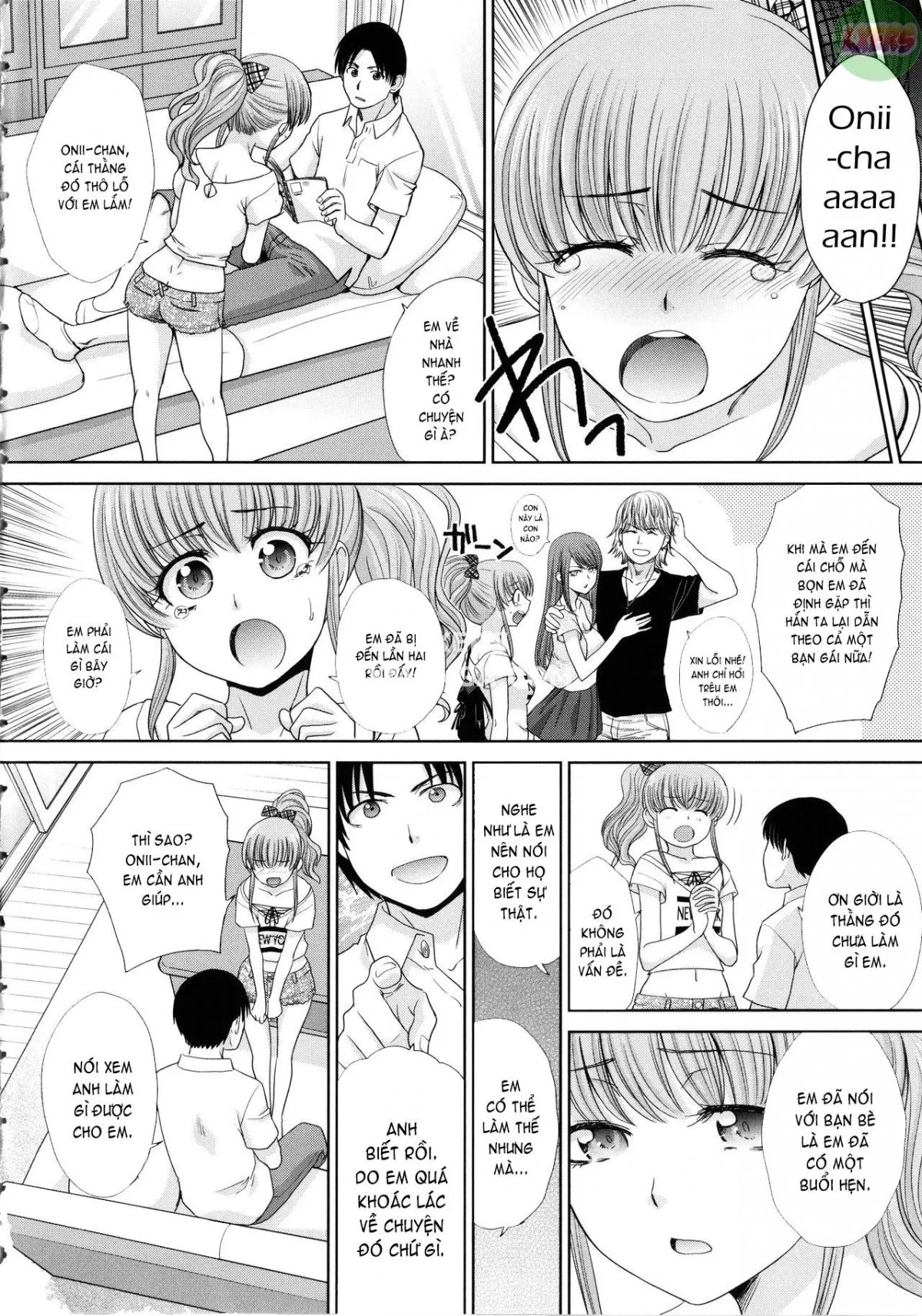HentaiVN.net - Ảnh 5 - Imouto to Yatte Shimattashi, Imouto no Tomodachi to mo Yatte Shimatta - Chap 1