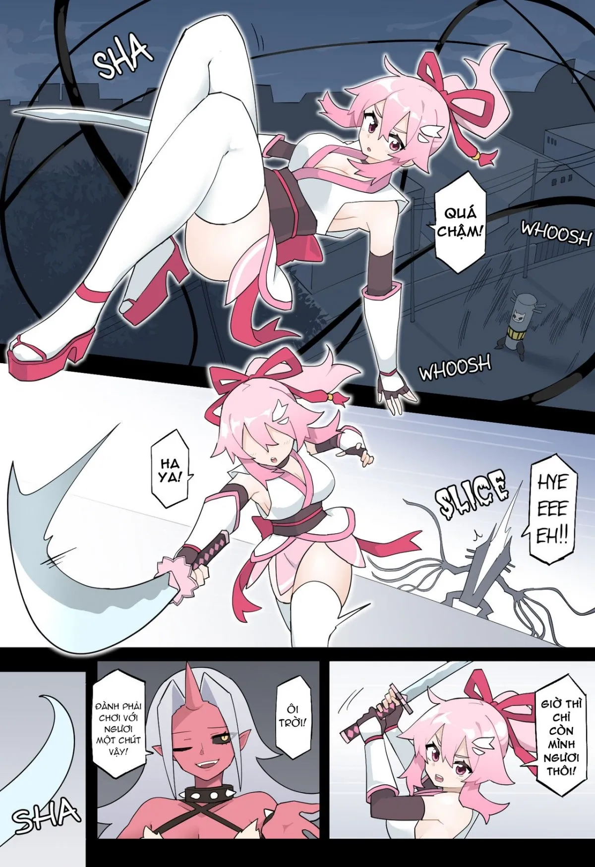 HentaiVN.net - Ảnh 10 - Karen The Flower Kunoichi [Hana no Kunoichi Karen Daiikkan] - Chap 1