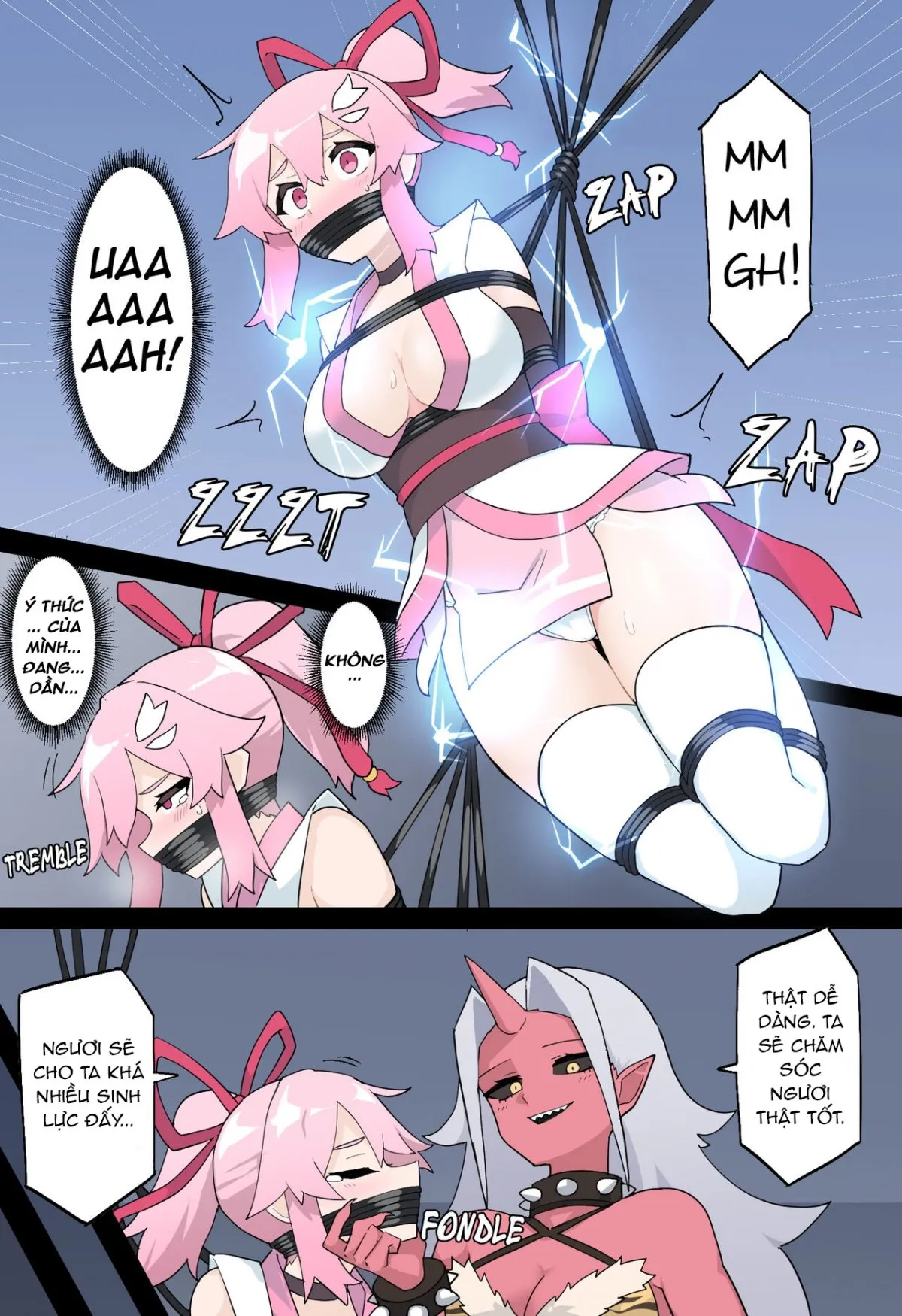 HentaiVN.net - Ảnh 16 - Karen The Flower Kunoichi [Hana no Kunoichi Karen Daiikkan] - Chap 1
