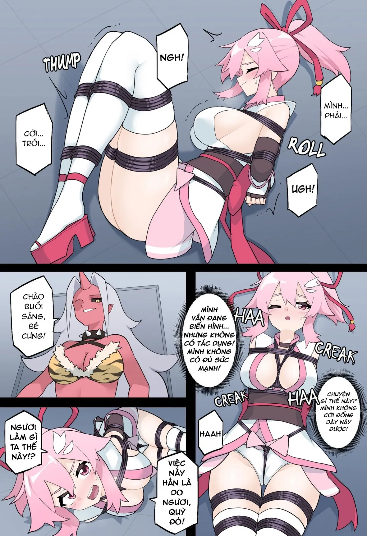 HentaiVN.net - Ảnh 19 - Karen The Flower Kunoichi [Hana no Kunoichi Karen Daiikkan] - Chap 1