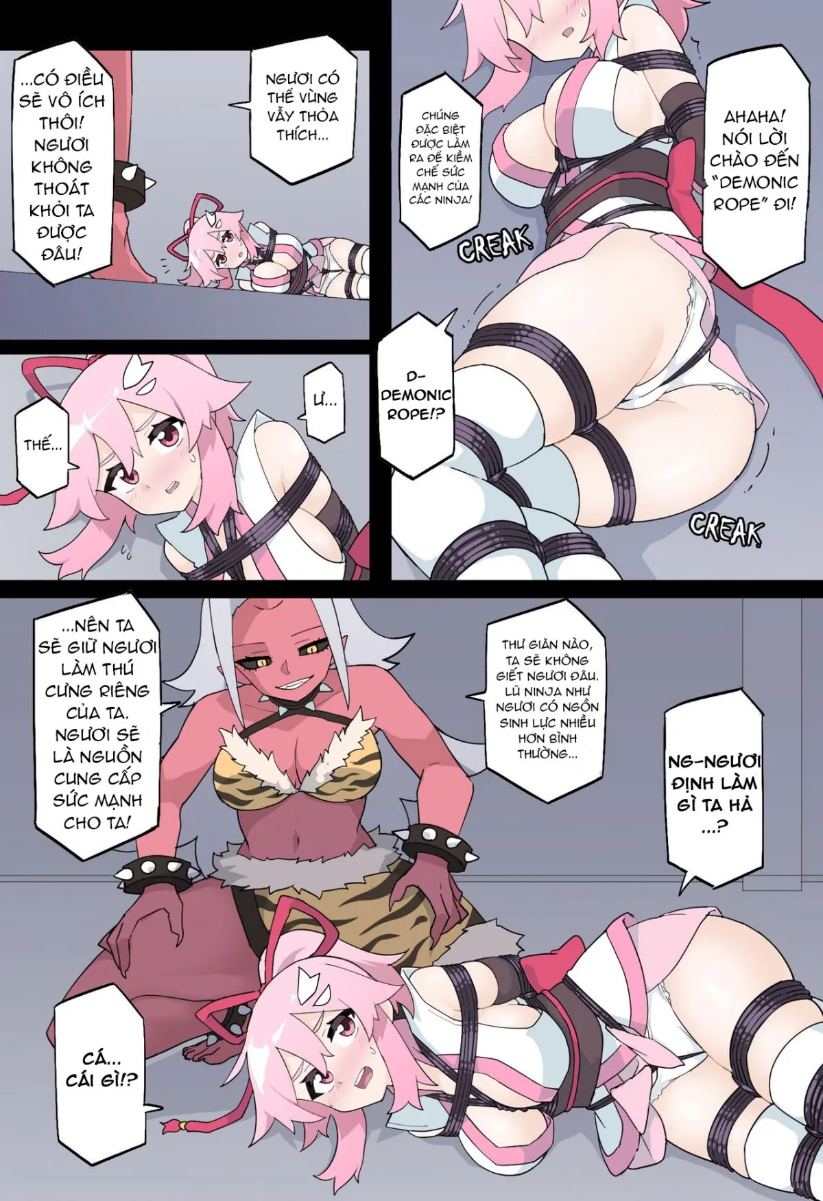 HentaiVN.net - Ảnh 20 - Karen The Flower Kunoichi [Hana no Kunoichi Karen Daiikkan] - Chap 1