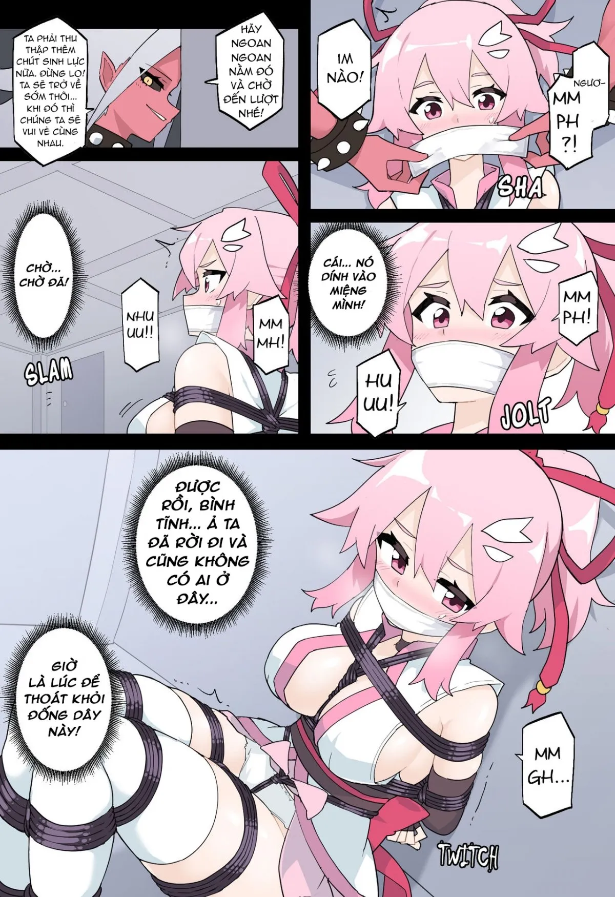 HentaiVN.net - Ảnh 21 - Karen The Flower Kunoichi [Hana no Kunoichi Karen Daiikkan] - Chap 1