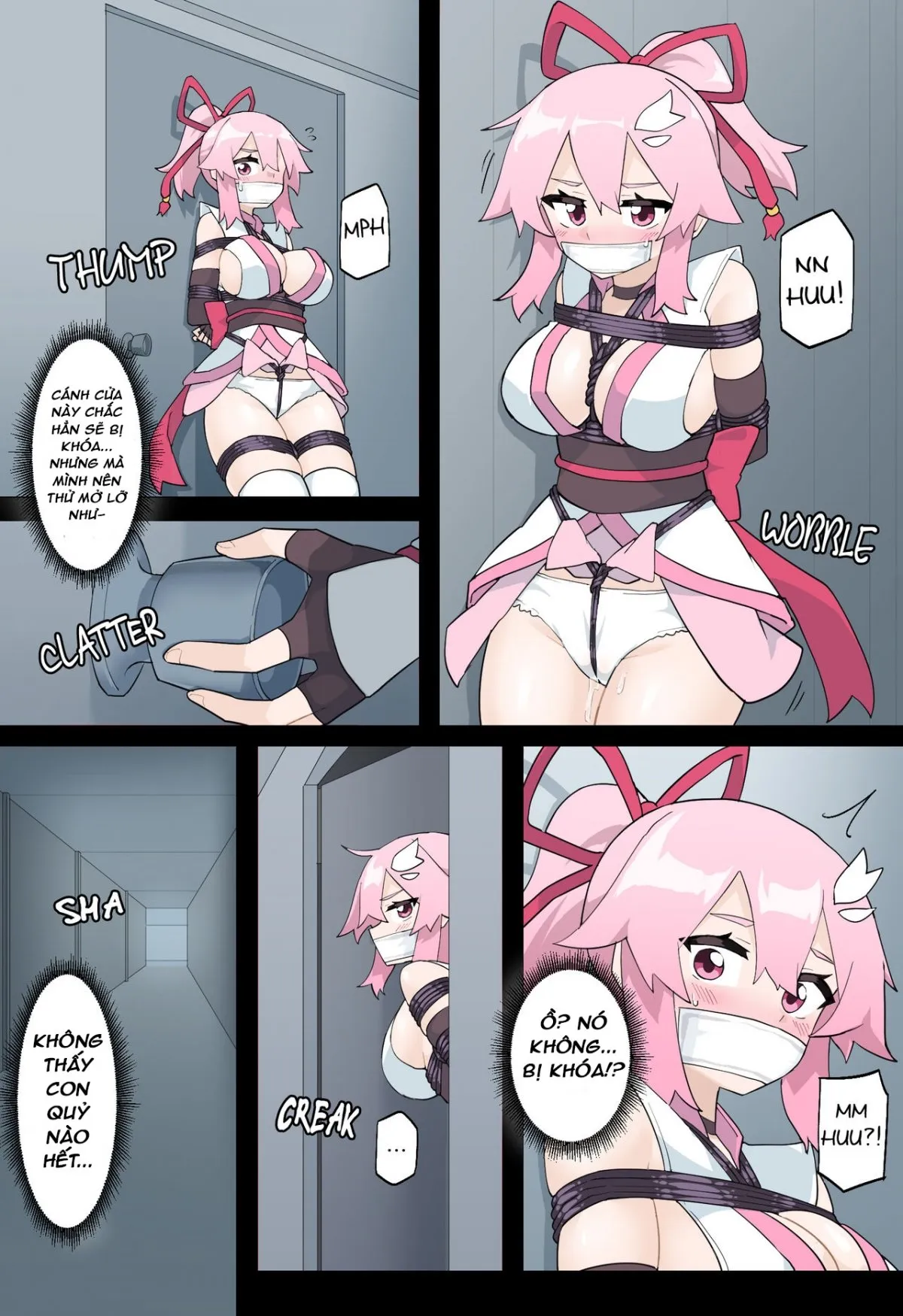 HentaiVN.net - Ảnh 25 - Karen The Flower Kunoichi [Hana no Kunoichi Karen Daiikkan] - Chap 1