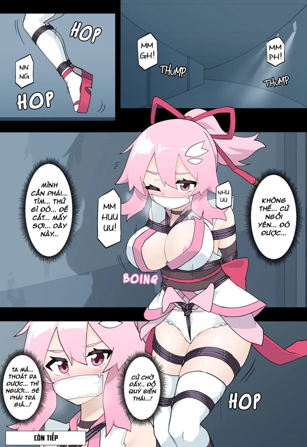 HentaiVN.net - Ảnh 26 - Karen The Flower Kunoichi [Hana no Kunoichi Karen Daiikkan] - Chap 1