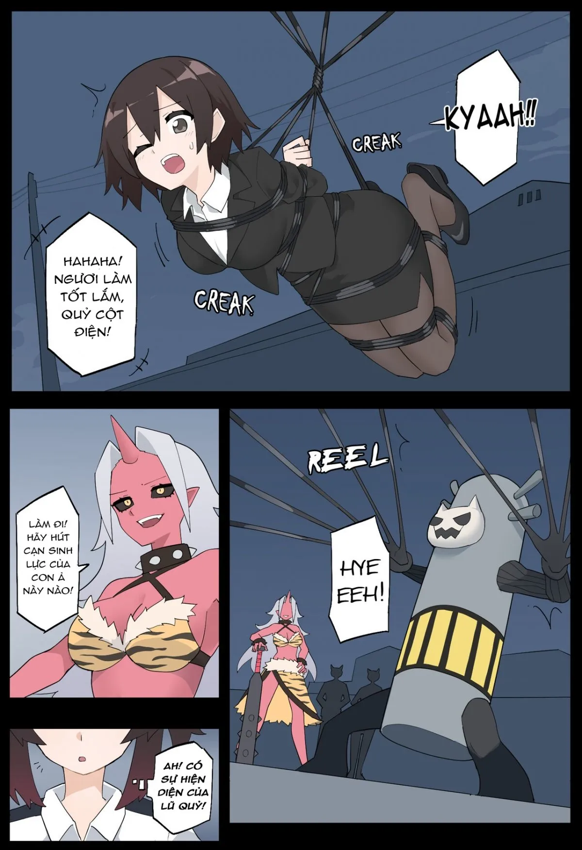 HentaiVN.net - Ảnh 3 - Karen The Flower Kunoichi [Hana no Kunoichi Karen Daiikkan] - Chap 1