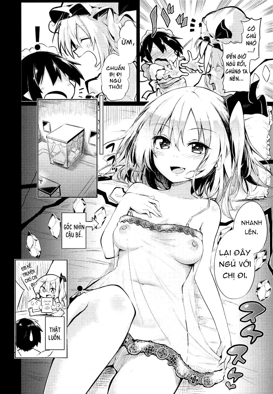 HentaiVN.net - Ảnh 10 - Em nên gọi chị là Flan onee-chan [You Better Call me Flan Onee-chan! ; Flan Onee-chan tte Yobanakya Me] - Oneshot