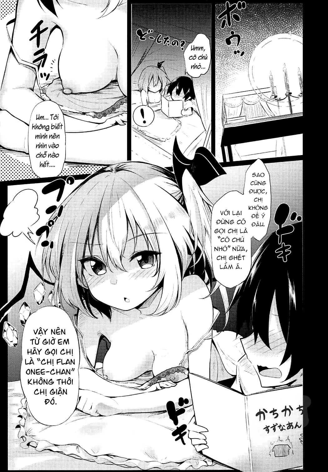 HentaiVN.net - Ảnh 11 - Em nên gọi chị là Flan onee-chan [You Better Call me Flan Onee-chan! ; Flan Onee-chan tte Yobanakya Me] - Oneshot