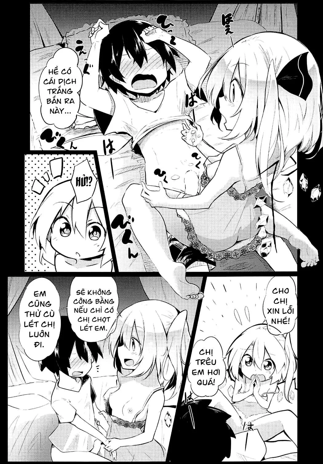 HentaiVN.net - Ảnh 15 - Em nên gọi chị là Flan onee-chan [You Better Call me Flan Onee-chan! ; Flan Onee-chan tte Yobanakya Me] - Oneshot