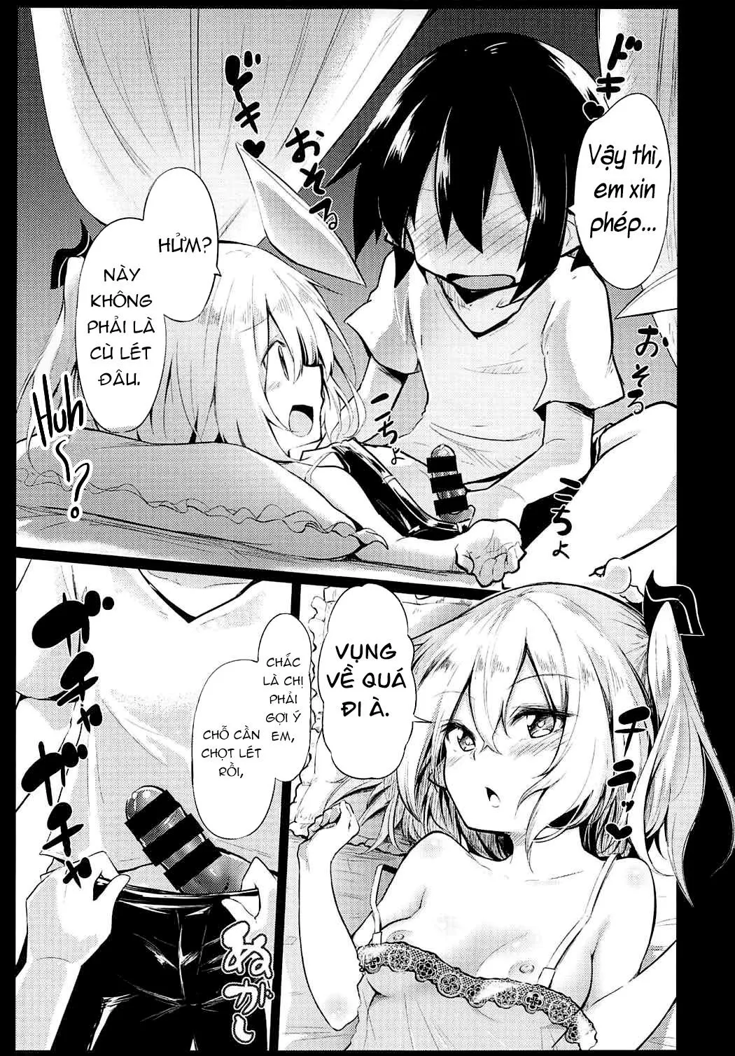 HentaiVN.net - Ảnh 17 - Em nên gọi chị là Flan onee-chan [You Better Call me Flan Onee-chan! ; Flan Onee-chan tte Yobanakya Me] - Oneshot
