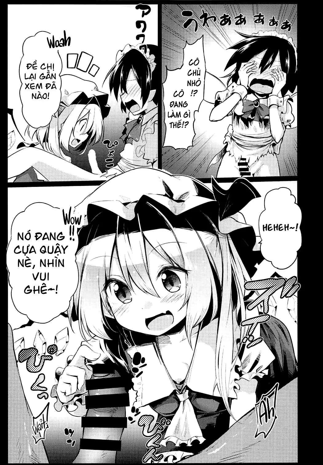 HentaiVN.net - Ảnh 7 - Em nên gọi chị là Flan onee-chan [You Better Call me Flan Onee-chan! ; Flan Onee-chan tte Yobanakya Me] - Oneshot
