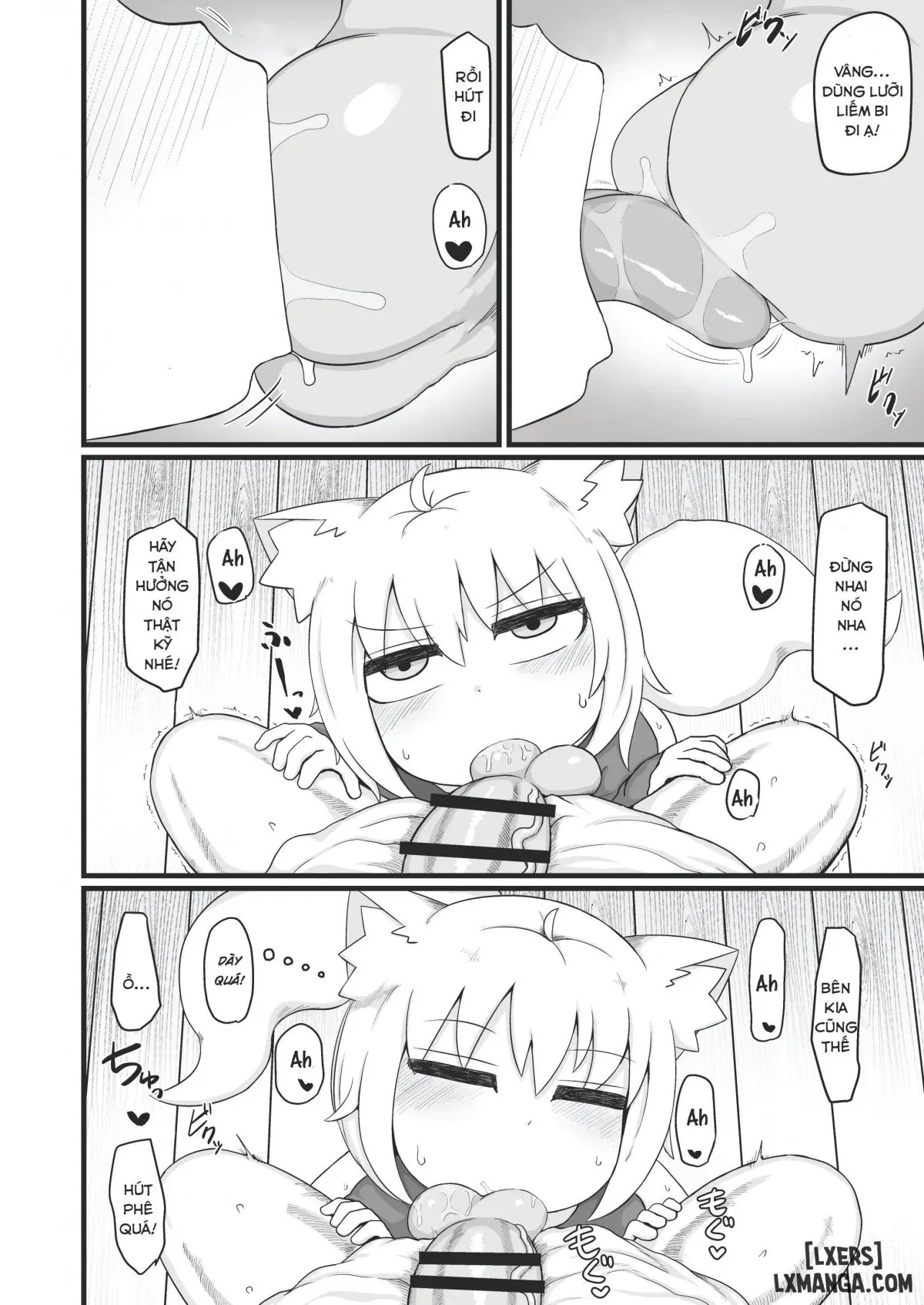 HentaiVN.net - Ảnh 9 - Loli Baba Okaa-san wa Oshi ni Yowai 8 - Oneshot