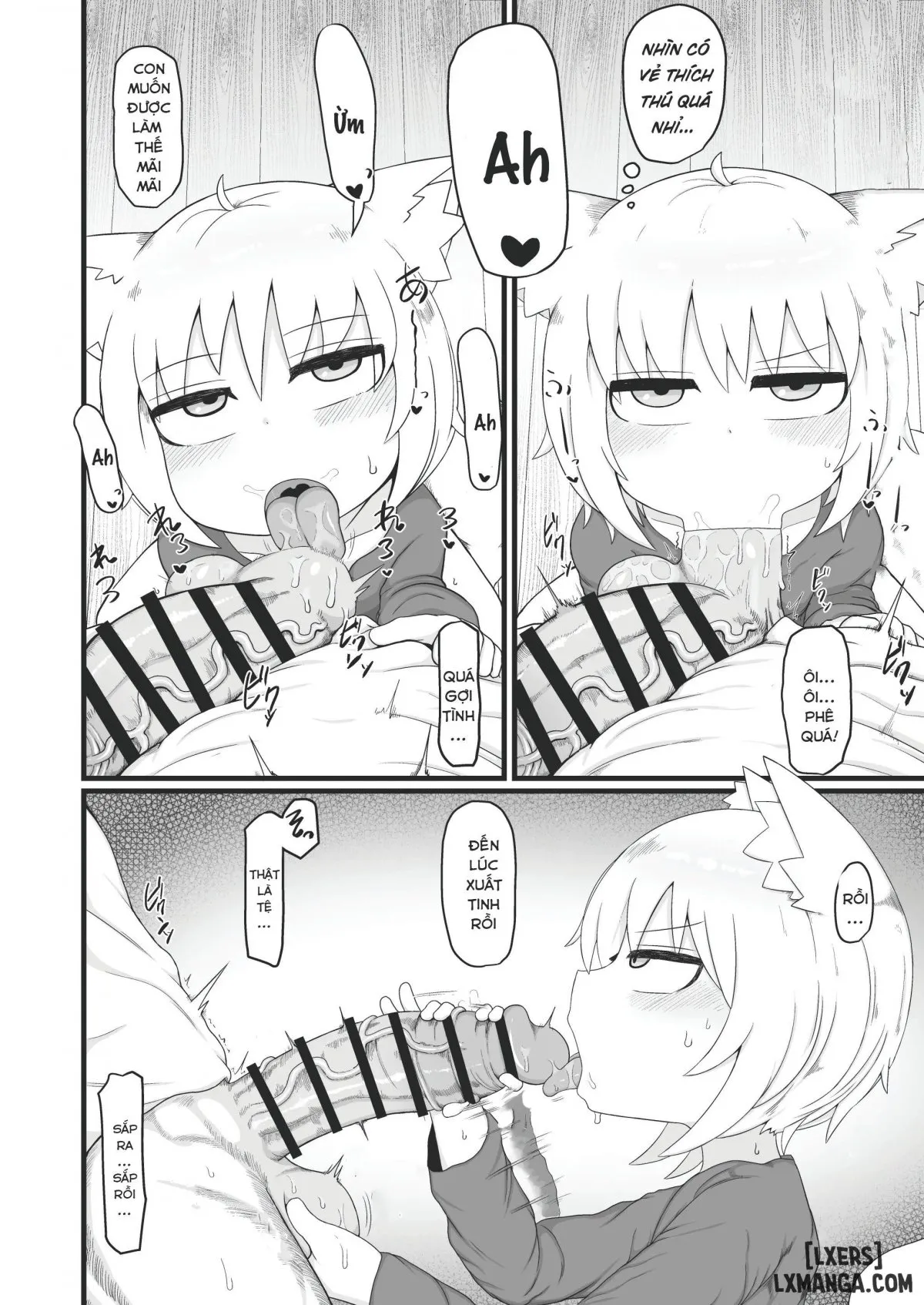 HentaiVN.net - Ảnh 11 - Loli Baba Okaa-san wa Oshi ni Yowai 8 - Oneshot