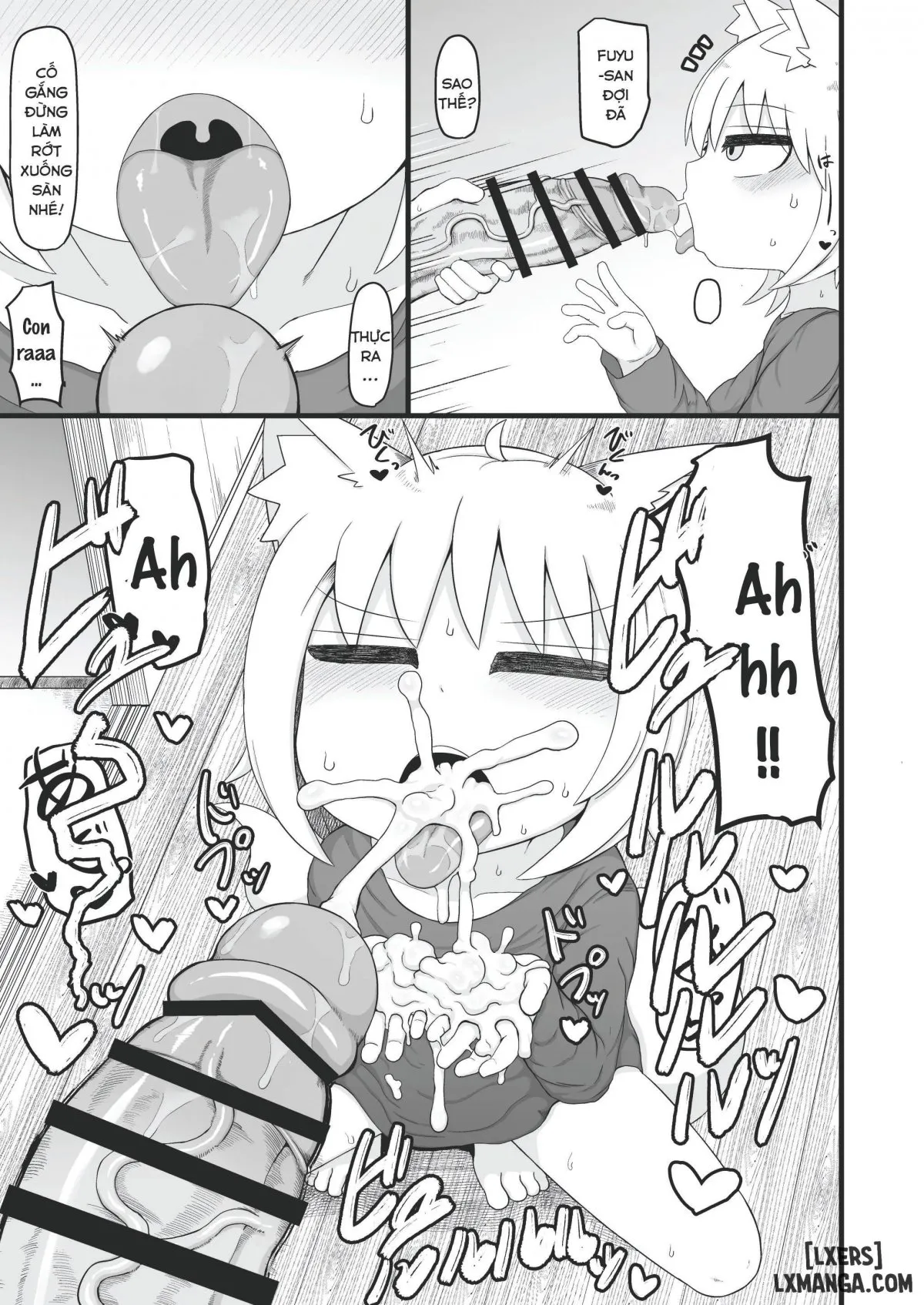 HentaiVN.net - Ảnh 12 - Loli Baba Okaa-san wa Oshi ni Yowai 8 - Oneshot