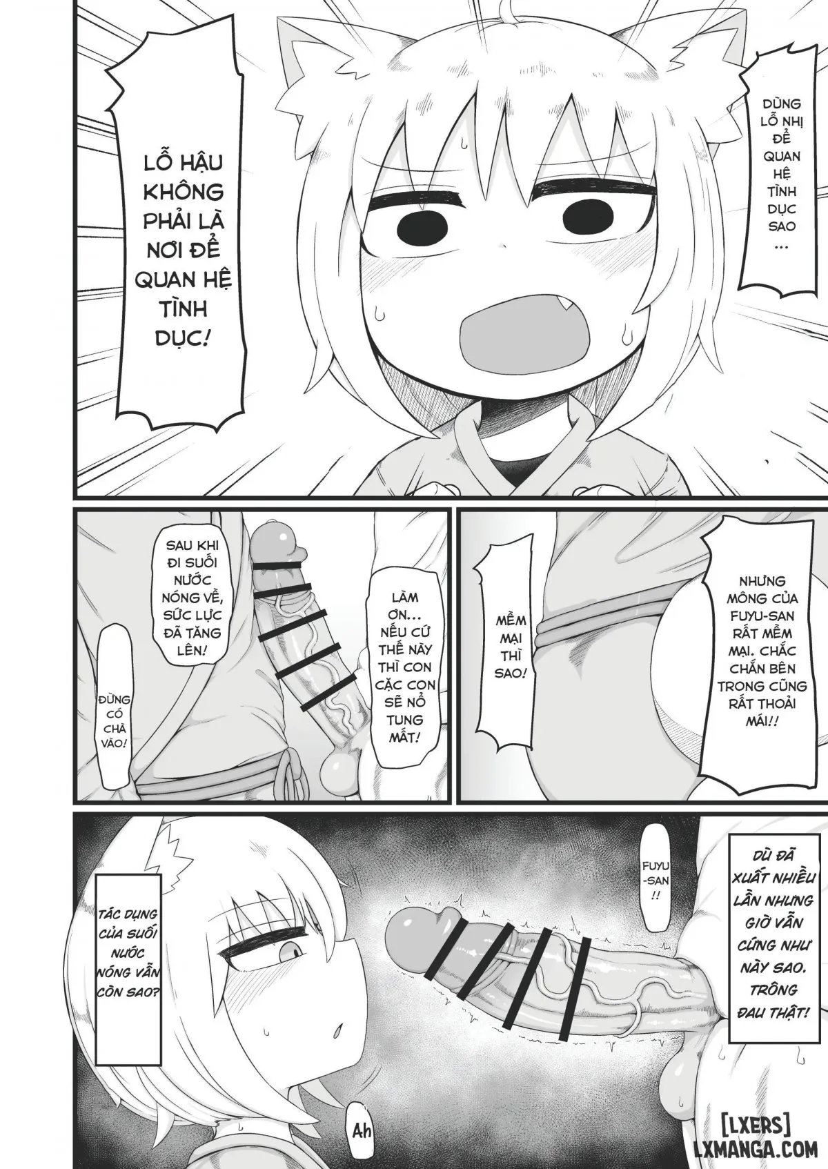 HentaiVN.net - Ảnh 27 - Loli Baba Okaa-san wa Oshi ni Yowai 8 - Oneshot