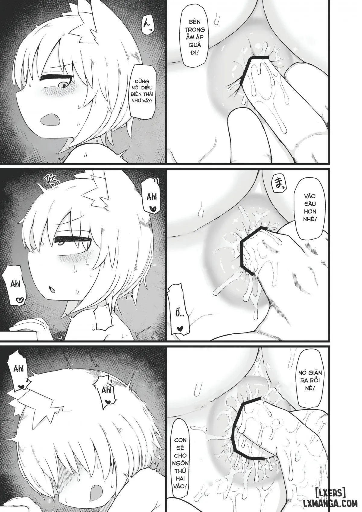 HentaiVN.net - Ảnh 32 - Loli Baba Okaa-san wa Oshi ni Yowai 8 - Oneshot