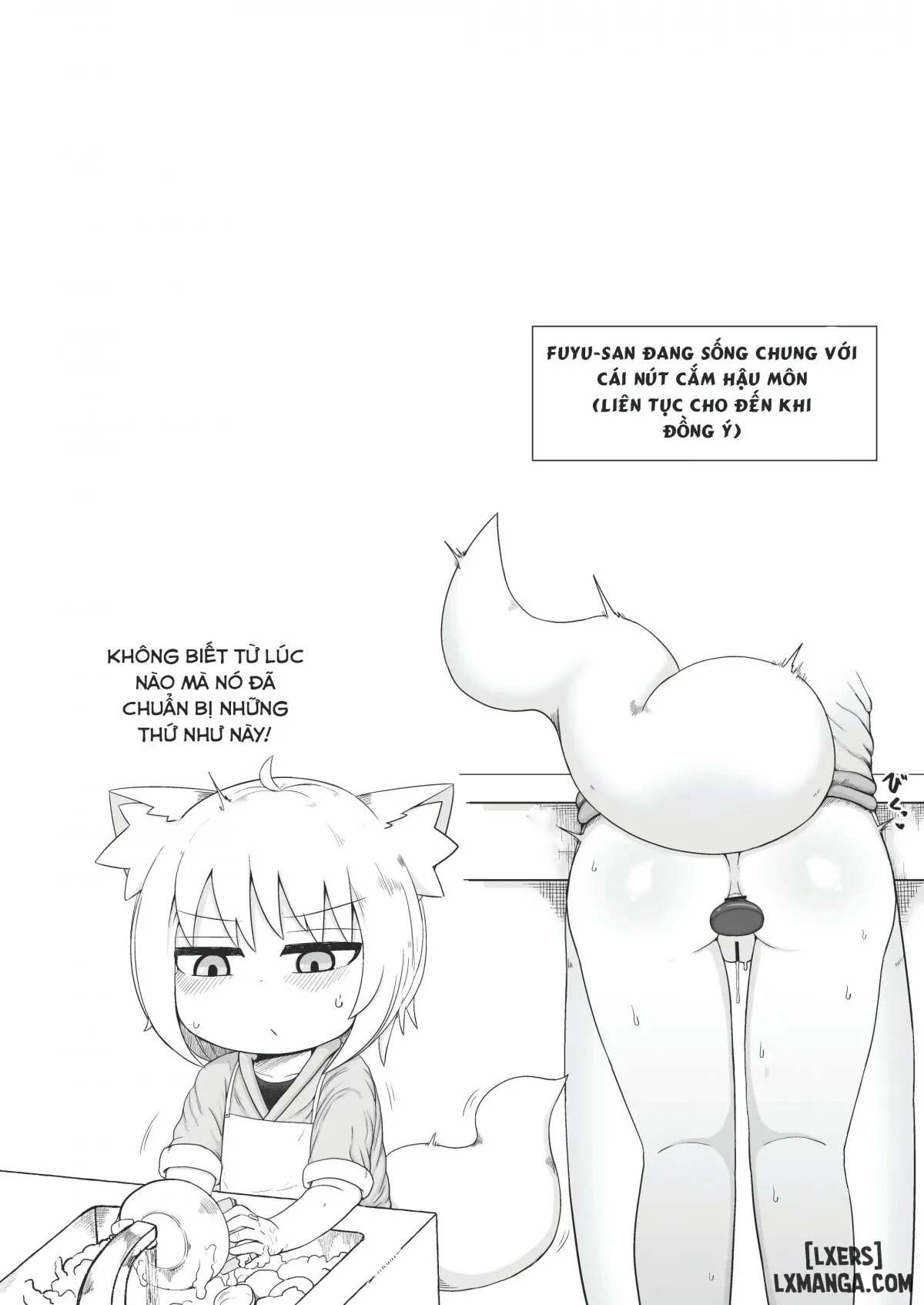 HentaiVN.net - Ảnh 38 - Loli Baba Okaa-san wa Oshi ni Yowai 8 - Oneshot