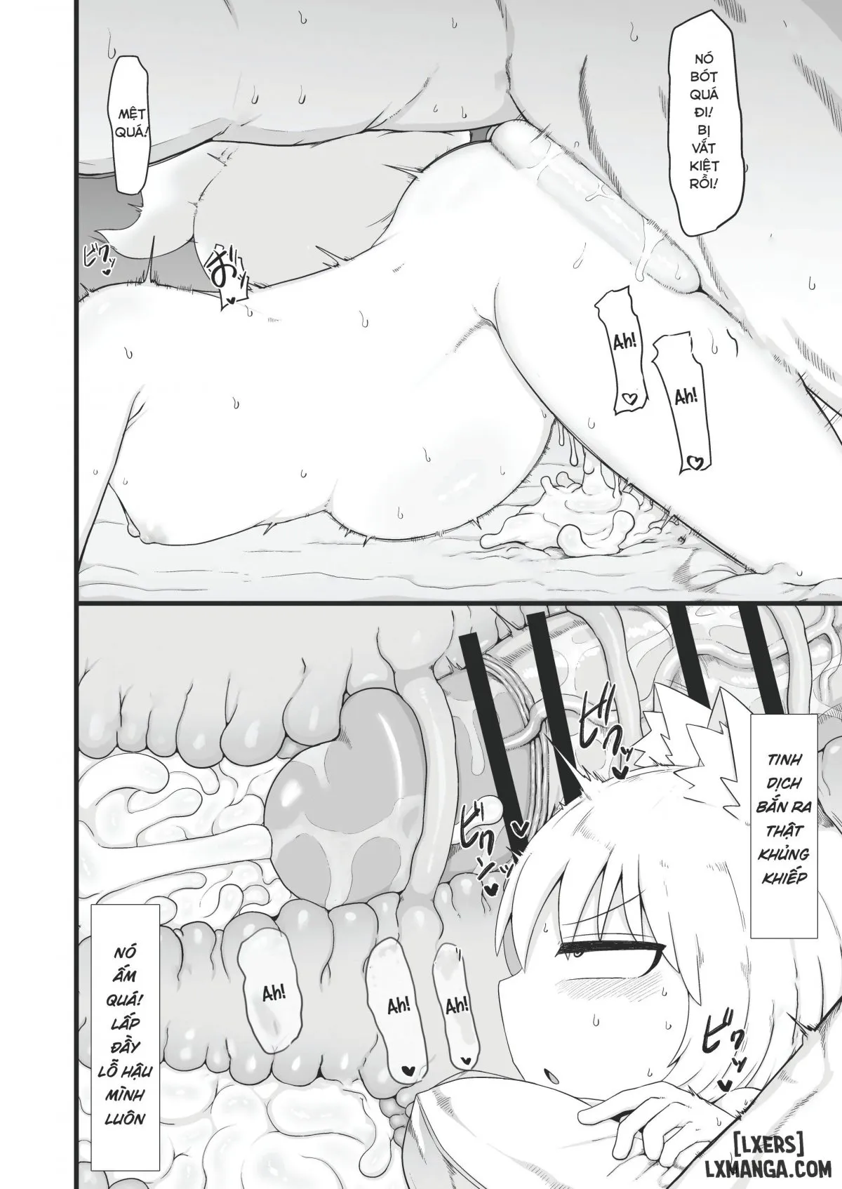 HentaiVN.net - Ảnh 47 - Loli Baba Okaa-san wa Oshi ni Yowai 8 - Oneshot