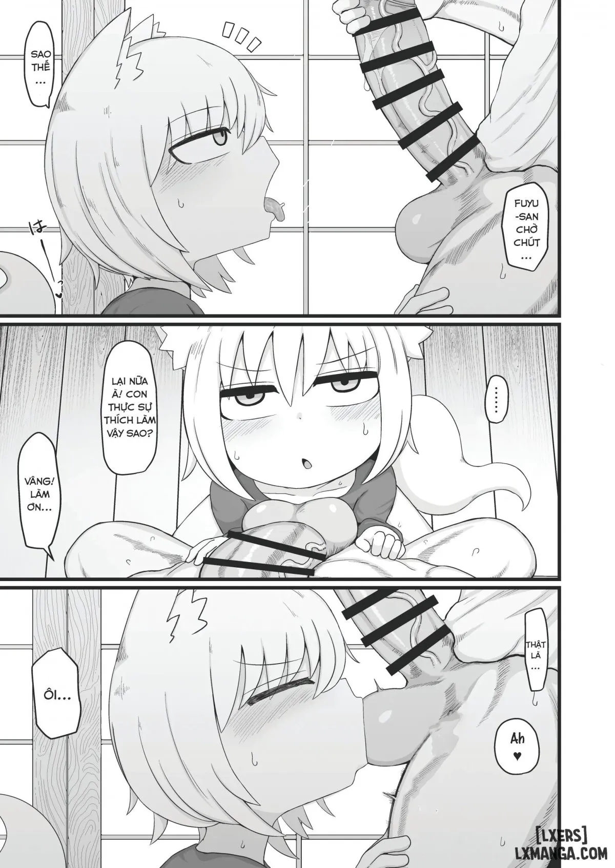 HentaiVN.net - Ảnh 8 - Loli Baba Okaa-san wa Oshi ni Yowai 8 - Oneshot
