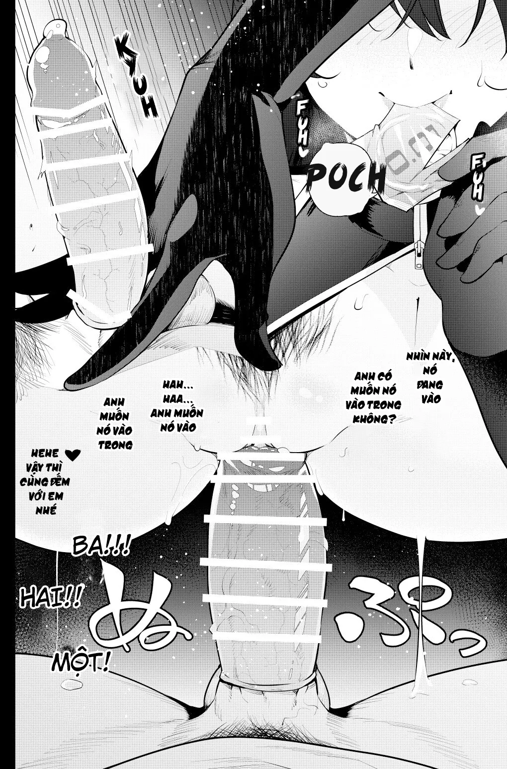 HentaiVN.net - Ảnh 25 - Tôi Bị Em Gái Nữ Sinh Trung Học Giam Cầm [Mishiranu Joshikousei ni Kankin Sareta Mangakka no Hanashi ~if ; 見知らぬ女子高生に監禁された漫画家の話 ～if～] - Oneshot