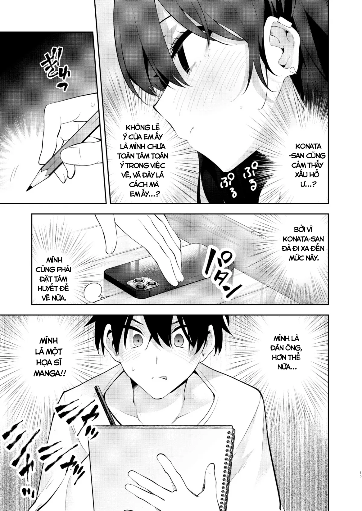 HentaiVN.net - Ảnh 15 - Tôi Bị Em Gái Nữ Sinh Trung Học Giam Cầm [Mishiranu Joshikousei ni Kankin Sareta Mangakka no Hanashi ~if ; 見知らぬ女子高生に監禁された漫画家の話 ～if～] - Pre Story