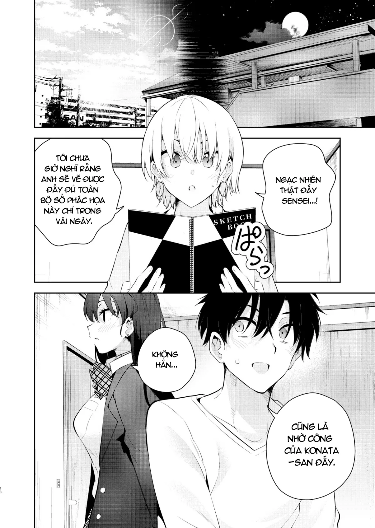 HentaiVN.net - Ảnh 17 - Tôi Bị Em Gái Nữ Sinh Trung Học Giam Cầm [Mishiranu Joshikousei ni Kankin Sareta Mangakka no Hanashi ~if ; 見知らぬ女子高生に監禁された漫画家の話 ～if～] - Pre Story