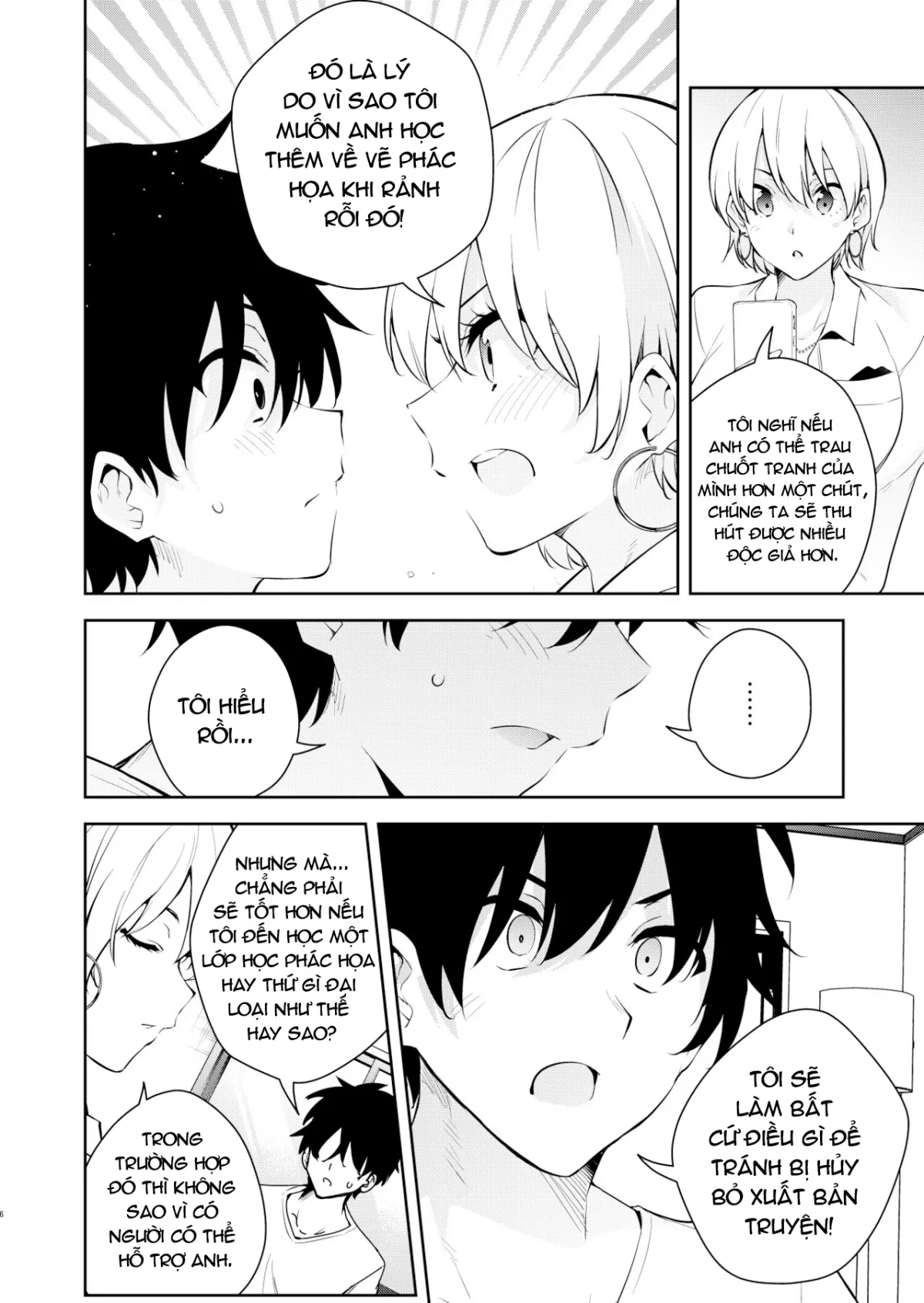 HentaiVN.net - Ảnh 6 - Tôi Bị Em Gái Nữ Sinh Trung Học Giam Cầm [Mishiranu Joshikousei ni Kankin Sareta Mangakka no Hanashi ~if ; 見知らぬ女子高生に監禁された漫画家の話 ～if～] - Pre Story