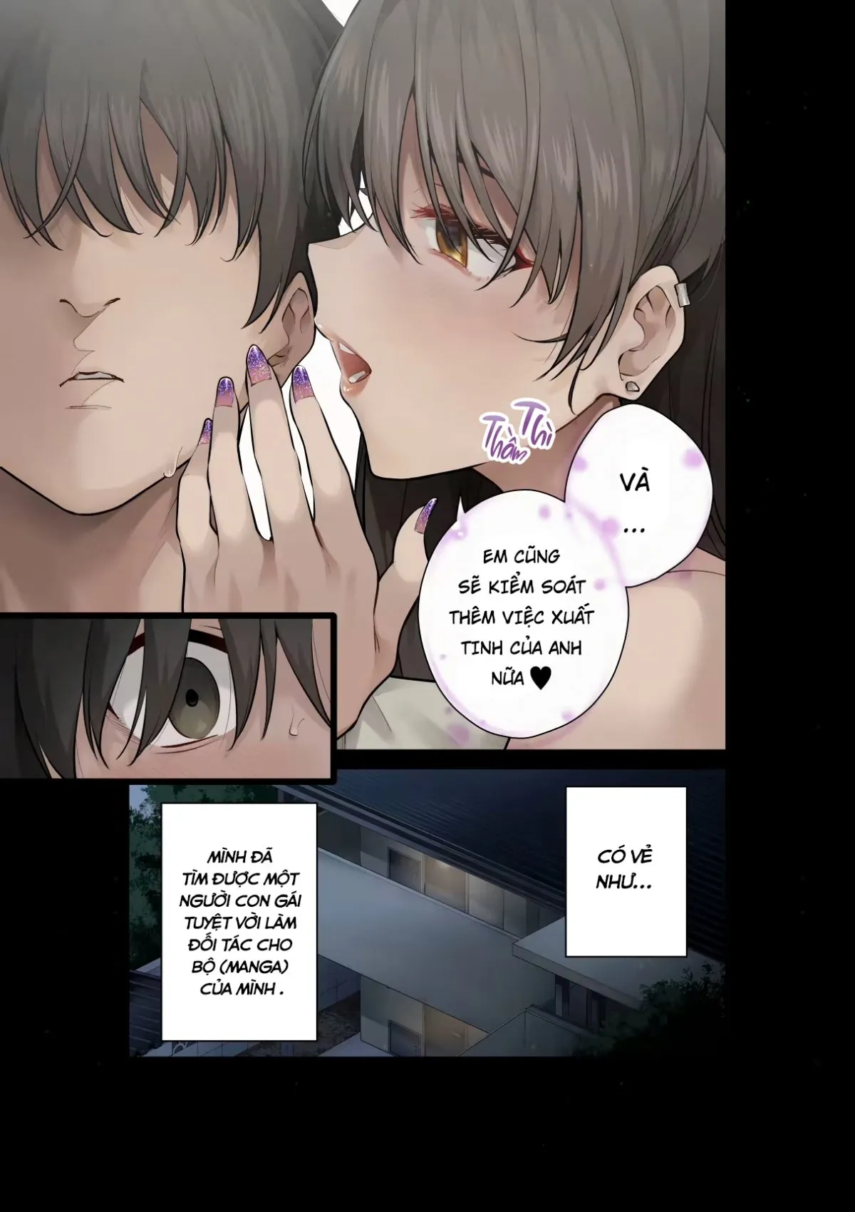 HentaiVN.net - Ảnh 41 - Tôi Bị Em Gái Nữ Sinh Trung Học Giam Cầm [Mishiranu Joshikousei ni Kankin Sareta Mangakka no Hanashi ~if ; 見知らぬ女子高生に監禁された漫画家の話 ～if～] - Full Color