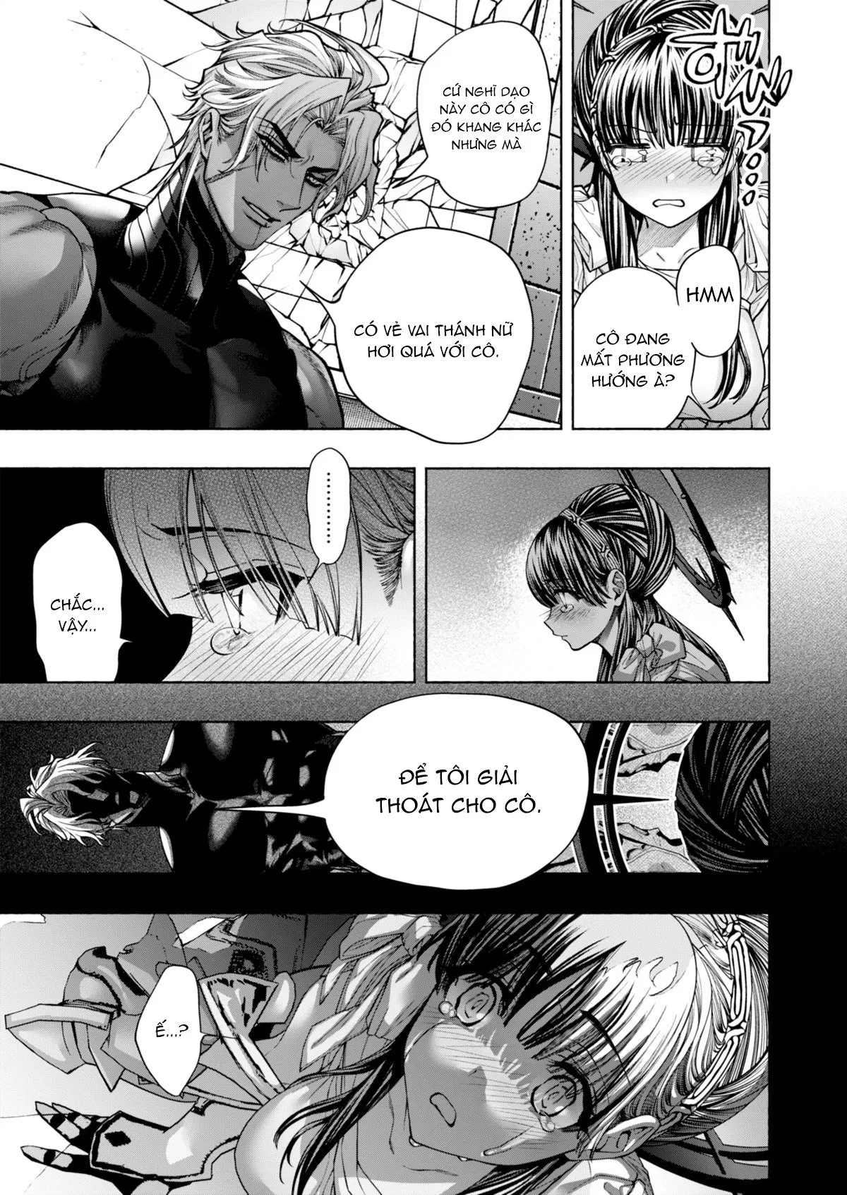 HentaiVN.net - Ảnh 19 - Tôi tái sinh vào game nhưng không hề có cửa thắng! [Otome Game ...Kuro Dra -Kuroi Seijo to Ashiki Ryuu-... ni Isekai Tensei Shita kedo Murige, Tsunda.] - Chap 1
