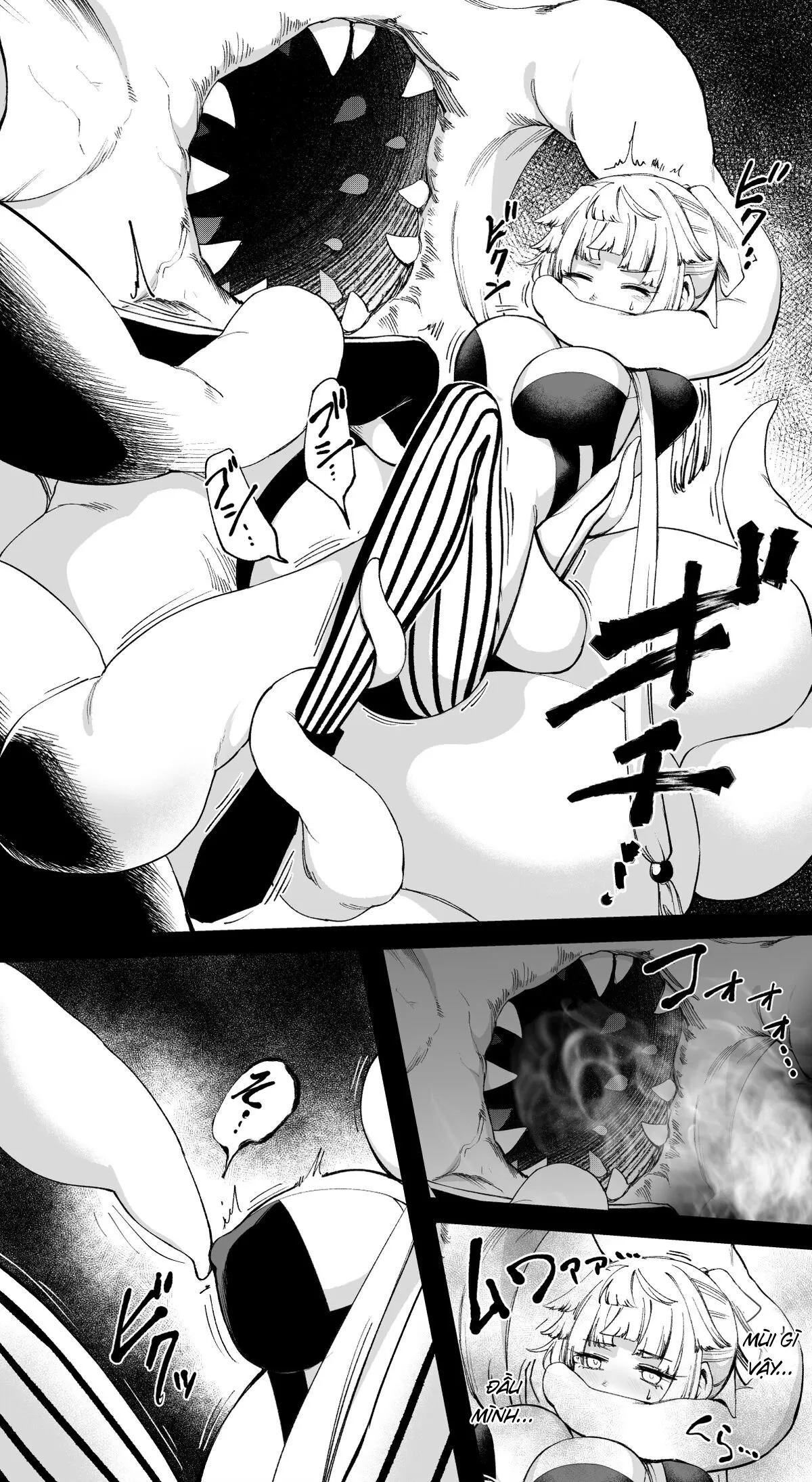 HentaiVN.net - Ảnh 4 - Yui Shousetsu vs Tentacle Demon - Oneshot