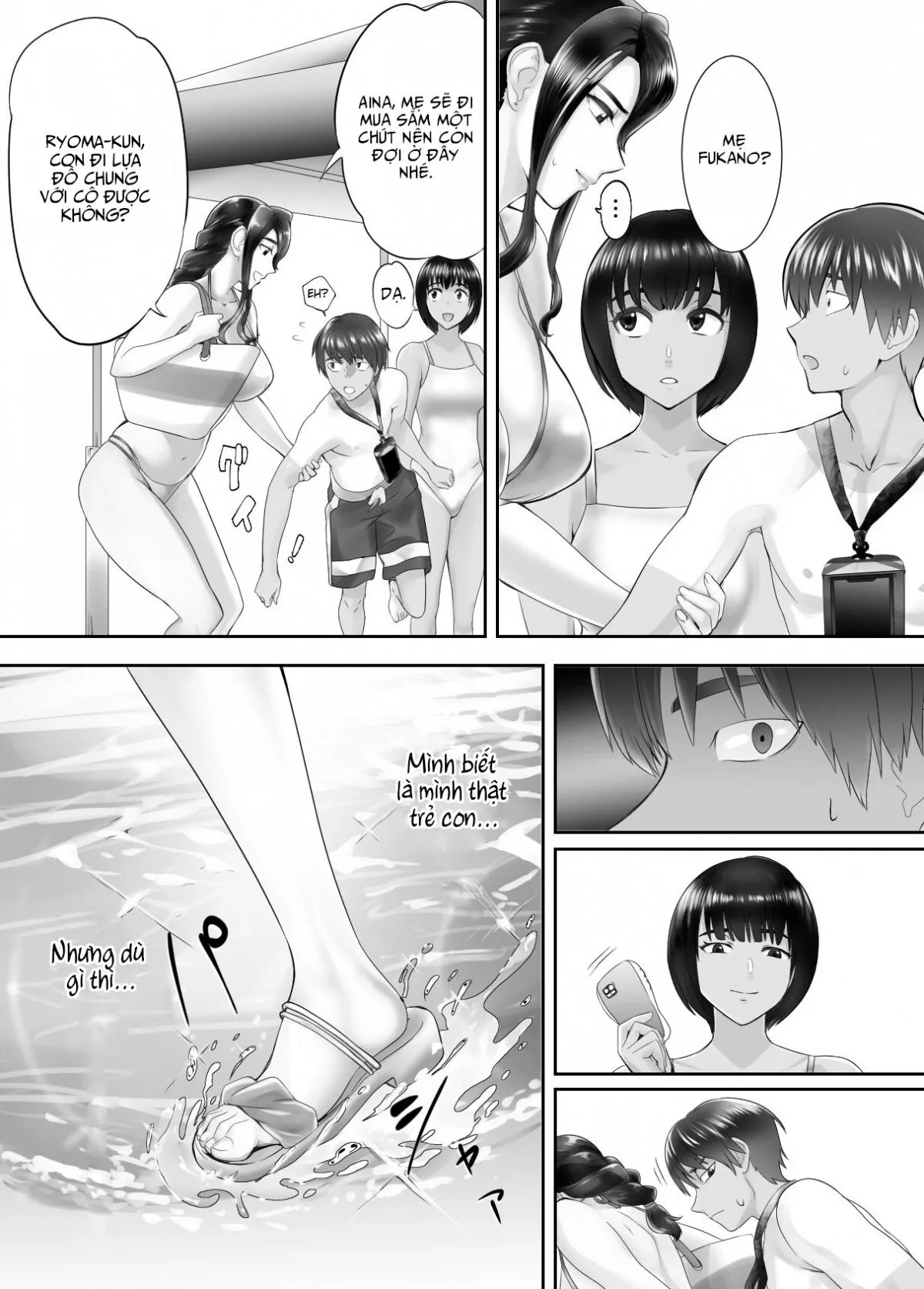 HentaiVN.net - Ảnh 11 - Bạn Thuở Nhỏ Đang Làm Với Mẹ Tôi [Osananajimi ga Mama to Yatte Imasu, My Childhood Friend is Doing It with My Mom] - Chap 5