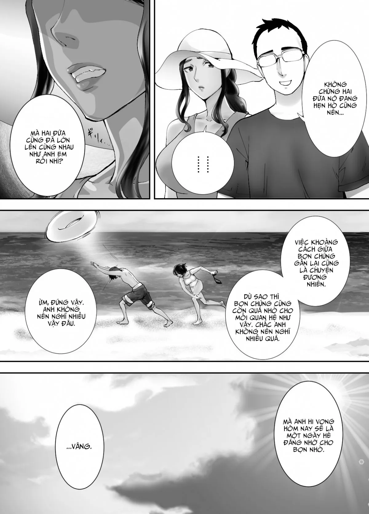 HentaiVN.net - Ảnh 44 - Bạn Thuở Nhỏ Đang Làm Với Mẹ Tôi [Osananajimi ga Mama to Yatte Imasu, My Childhood Friend is Doing It with My Mom] - Chap 5