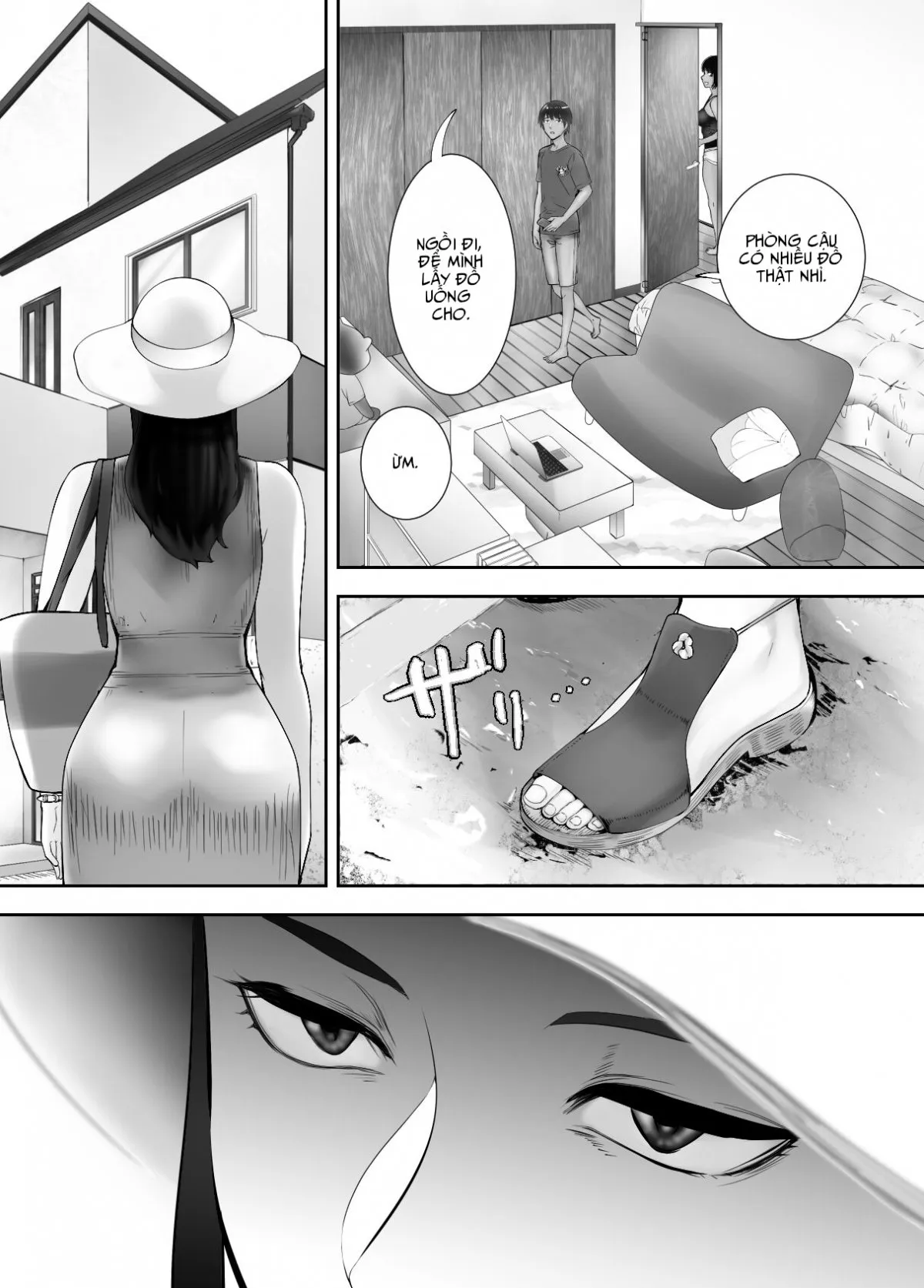 HentaiVN.net - Ảnh 46 - Bạn Thuở Nhỏ Đang Làm Với Mẹ Tôi [Osananajimi ga Mama to Yatte Imasu, My Childhood Friend is Doing It with My Mom] - Chap 5