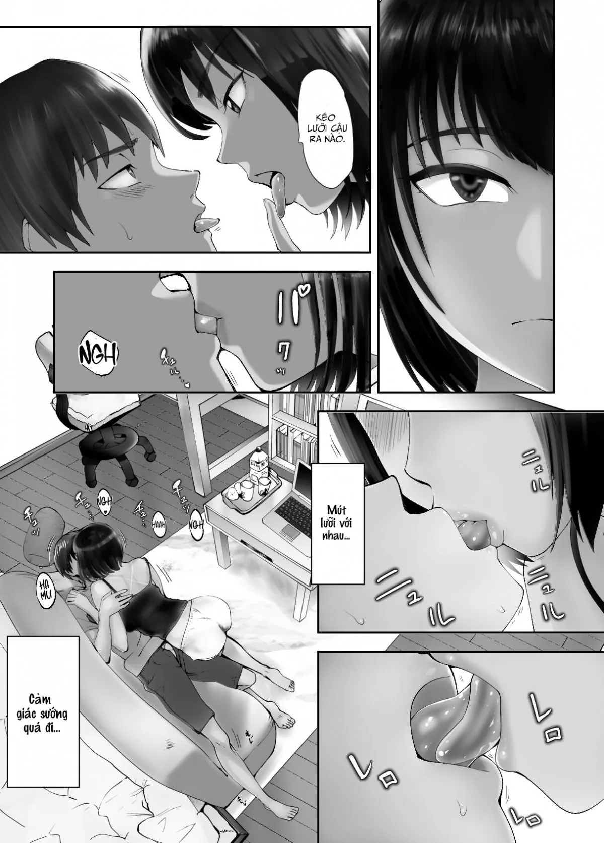 HentaiVN.net - Ảnh 52 - Bạn Thuở Nhỏ Đang Làm Với Mẹ Tôi [Osananajimi ga Mama to Yatte Imasu, My Childhood Friend is Doing It with My Mom] - Chap 5