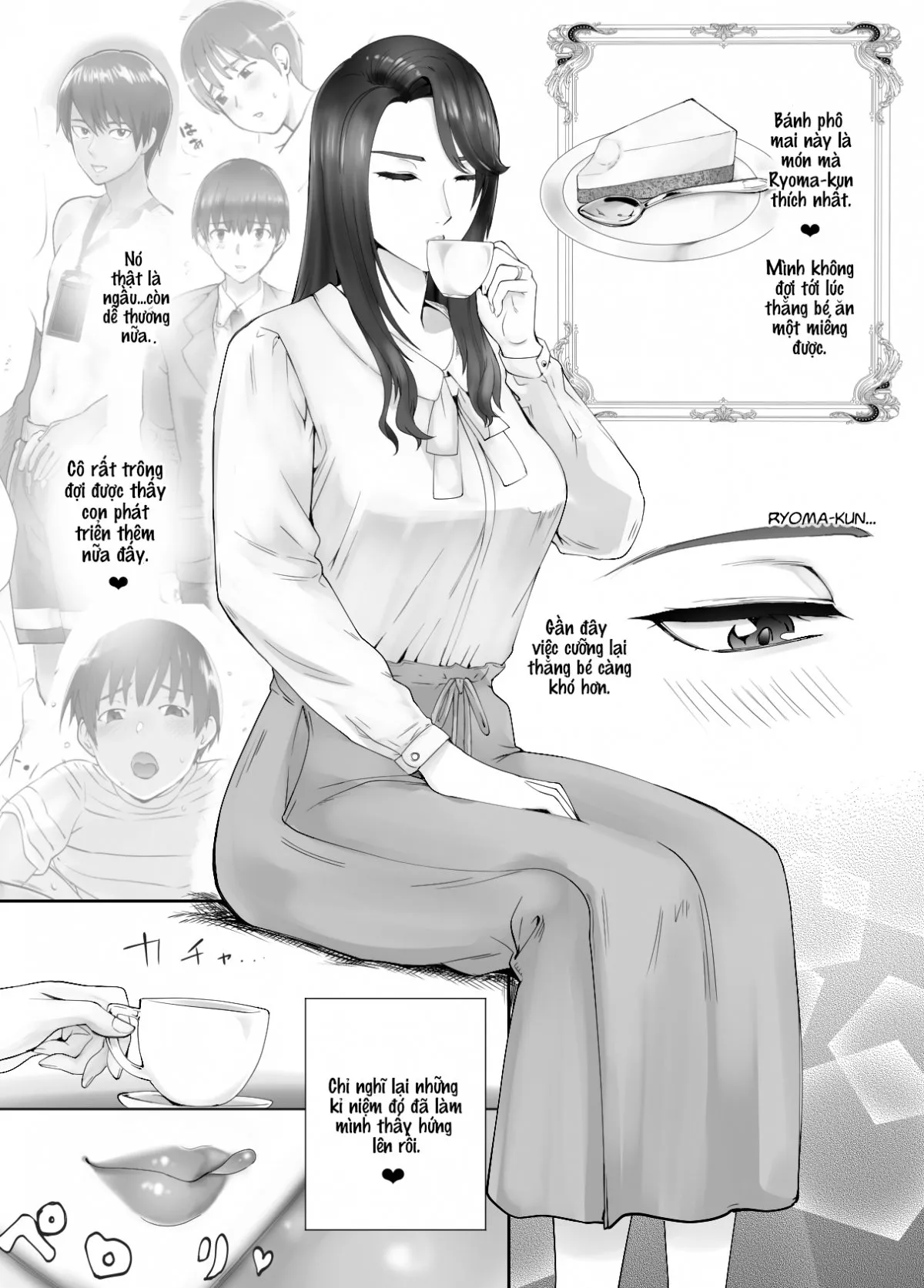 HentaiVN.net - Ảnh 35 - Bạn Thuở Nhỏ Đang Làm Với Mẹ Tôi [Osananajimi ga Mama to Yatte Imasu, My Childhood Friend is Doing It with My Mom] - Chap 6