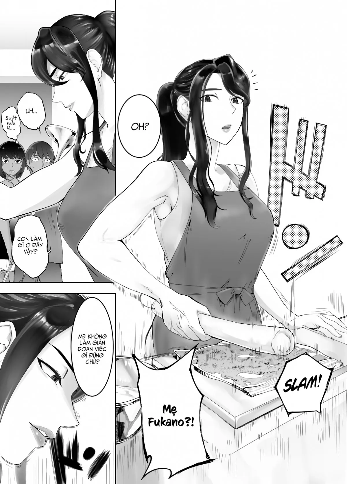 HentaiVN.net - Ảnh 52 - Bạn Thuở Nhỏ Đang Làm Với Mẹ Tôi [Osananajimi ga Mama to Yatte Imasu, My Childhood Friend is Doing It with My Mom] - Chap 6