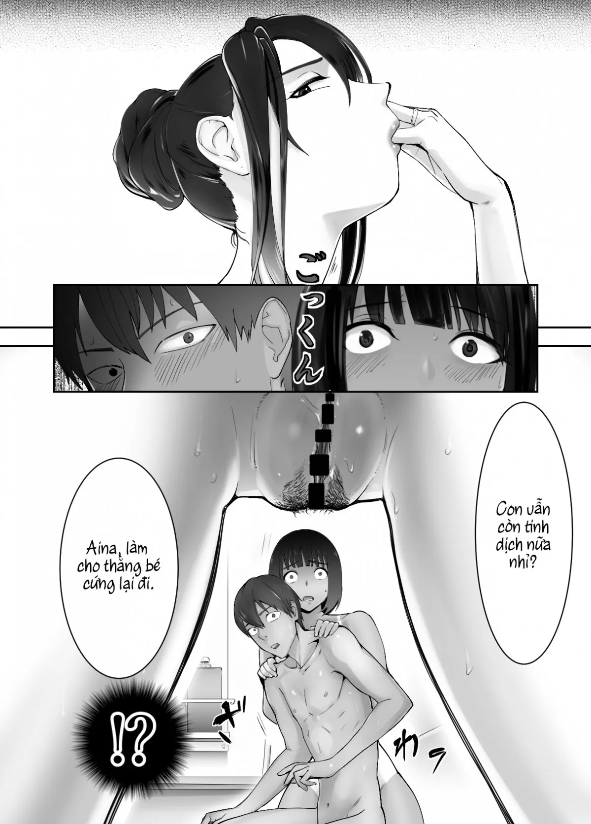 HentaiVN.net - Ảnh 19 - Bạn Thuở Nhỏ Đang Làm Với Mẹ Tôi [Osananajimi ga Mama to Yatte Imasu, My Childhood Friend is Doing It with My Mom] - Chap 7