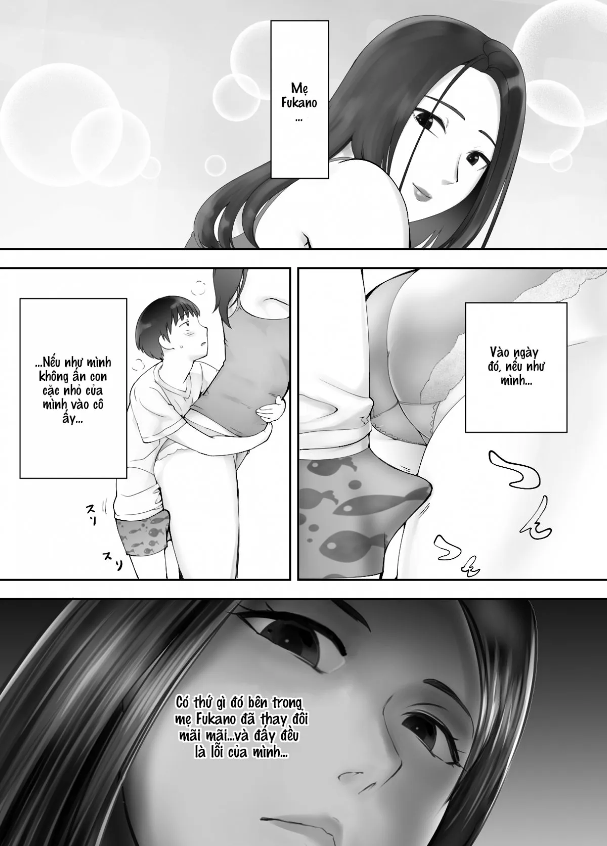 HentaiVN.net - Ảnh 51 - Bạn Thuở Nhỏ Đang Làm Với Mẹ Tôi [Osananajimi ga Mama to Yatte Imasu, My Childhood Friend is Doing It with My Mom] - Chap 7