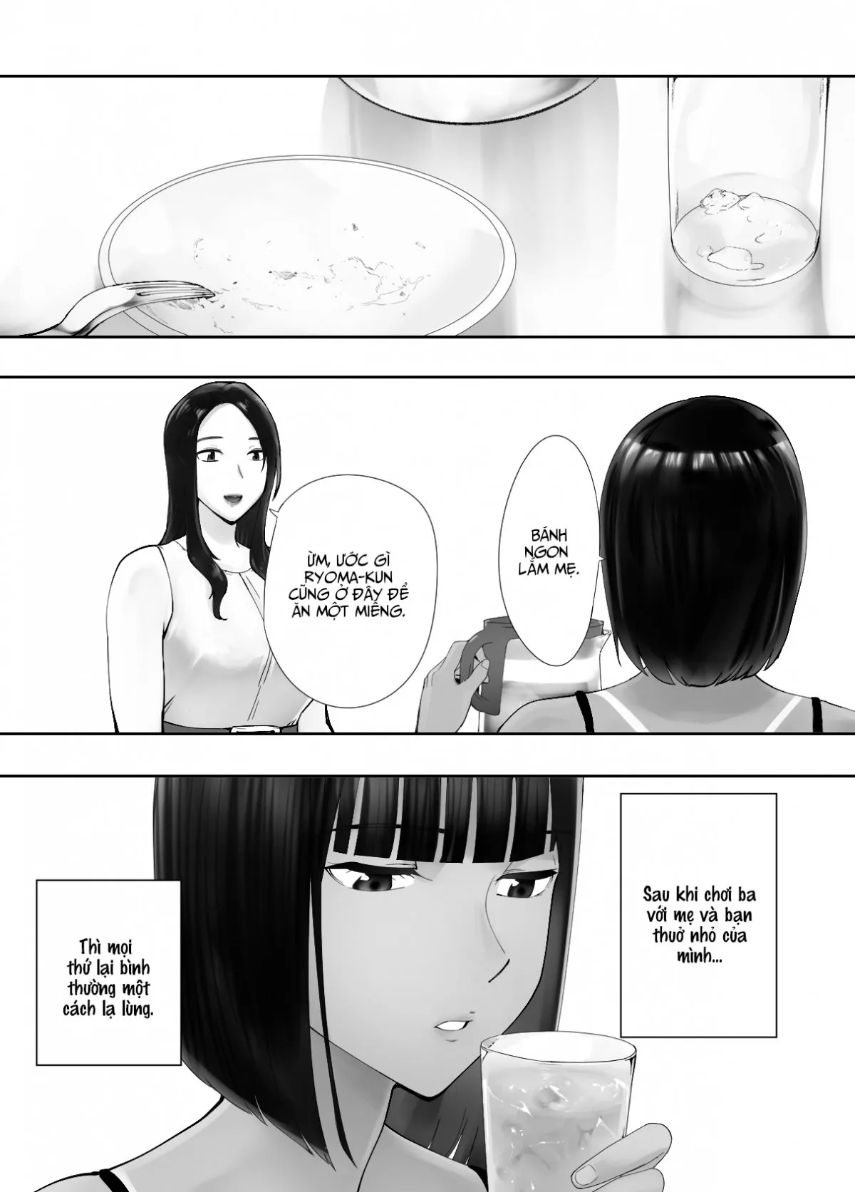 HentaiVN.net - Ảnh 26 - Bạn Thuở Nhỏ Đang Làm Với Mẹ Tôi [Osananajimi ga Mama to Yatte Imasu, My Childhood Friend is Doing It with My Mom] - Chap 8