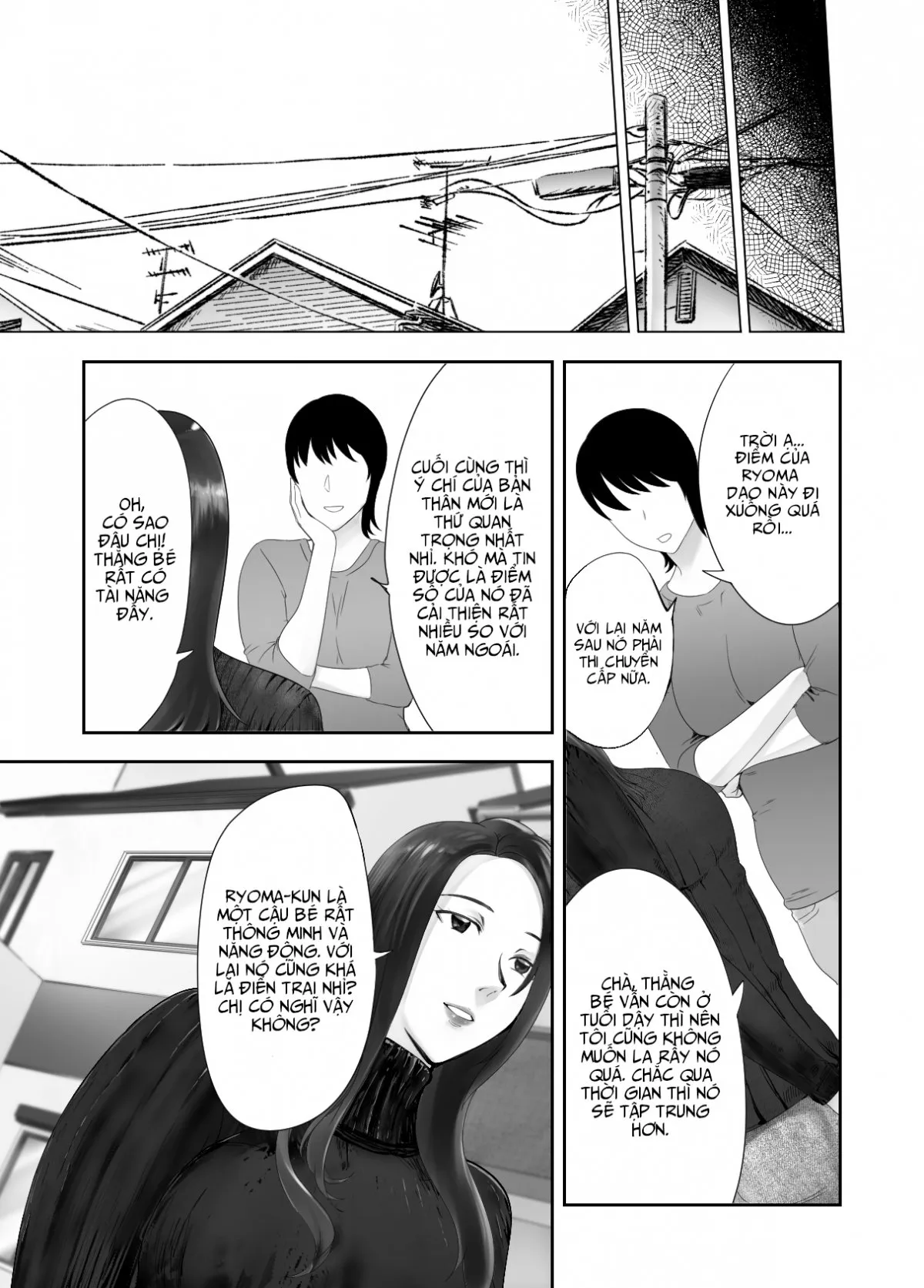 HentaiVN.net - Ảnh 29 - Bạn Thuở Nhỏ Đang Làm Với Mẹ Tôi [Osananajimi ga Mama to Yatte Imasu, My Childhood Friend is Doing It with My Mom] - Chap 8