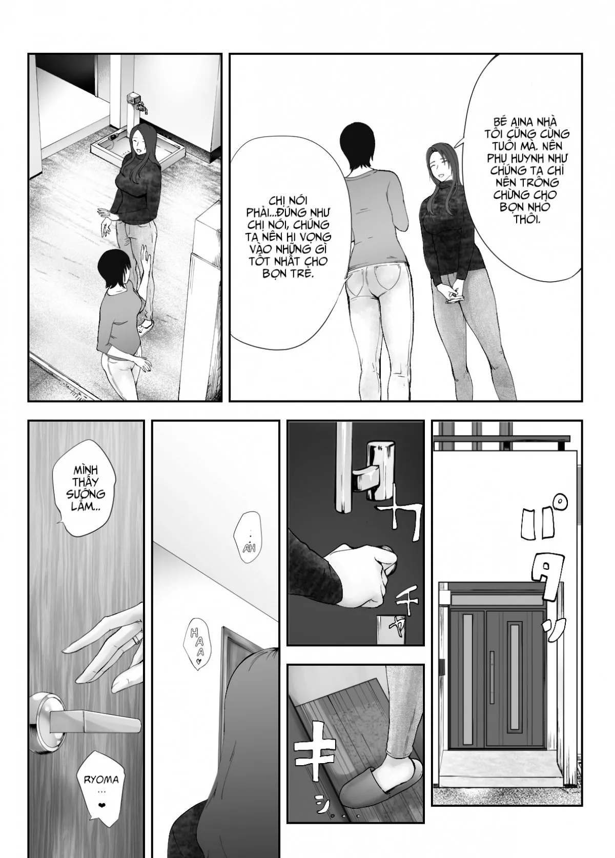 HentaiVN.net - Ảnh 33 - Bạn Thuở Nhỏ Đang Làm Với Mẹ Tôi [Osananajimi ga Mama to Yatte Imasu, My Childhood Friend is Doing It with My Mom] - Chap 8