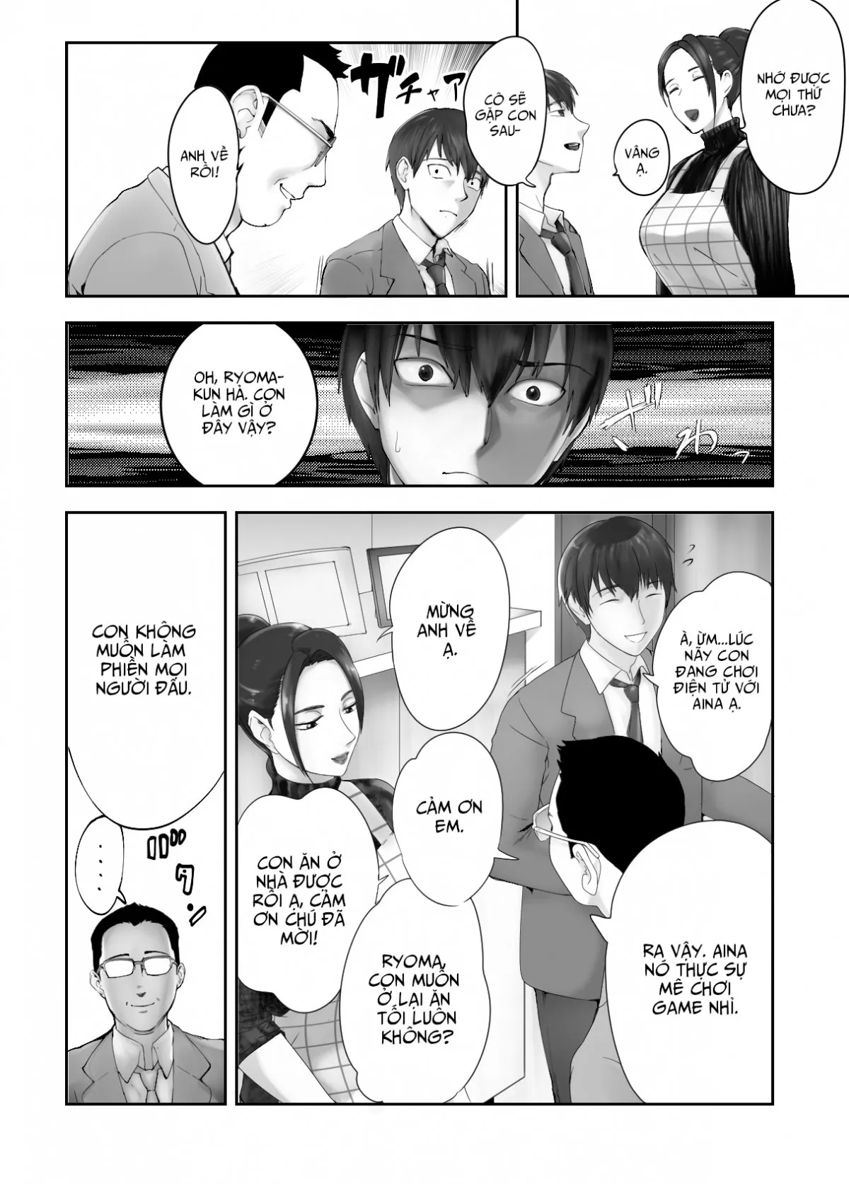 HentaiVN.net - Ảnh 43 - Bạn Thuở Nhỏ Đang Làm Với Mẹ Tôi [Osananajimi ga Mama to Yatte Imasu, My Childhood Friend is Doing It with My Mom] - Chap 8