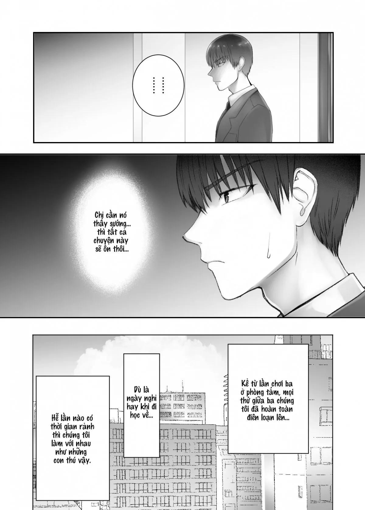 HentaiVN.net - Ảnh 44 - Bạn Thuở Nhỏ Đang Làm Với Mẹ Tôi [Osananajimi ga Mama to Yatte Imasu, My Childhood Friend is Doing It with My Mom] - Chap 8