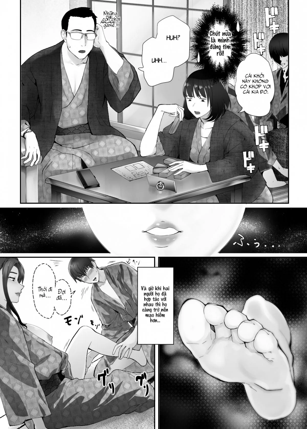 HentaiVN.net - Ảnh 48 - Bạn Thuở Nhỏ Đang Làm Với Mẹ Tôi [Osananajimi ga Mama to Yatte Imasu, My Childhood Friend is Doing It with My Mom] - Chap 8