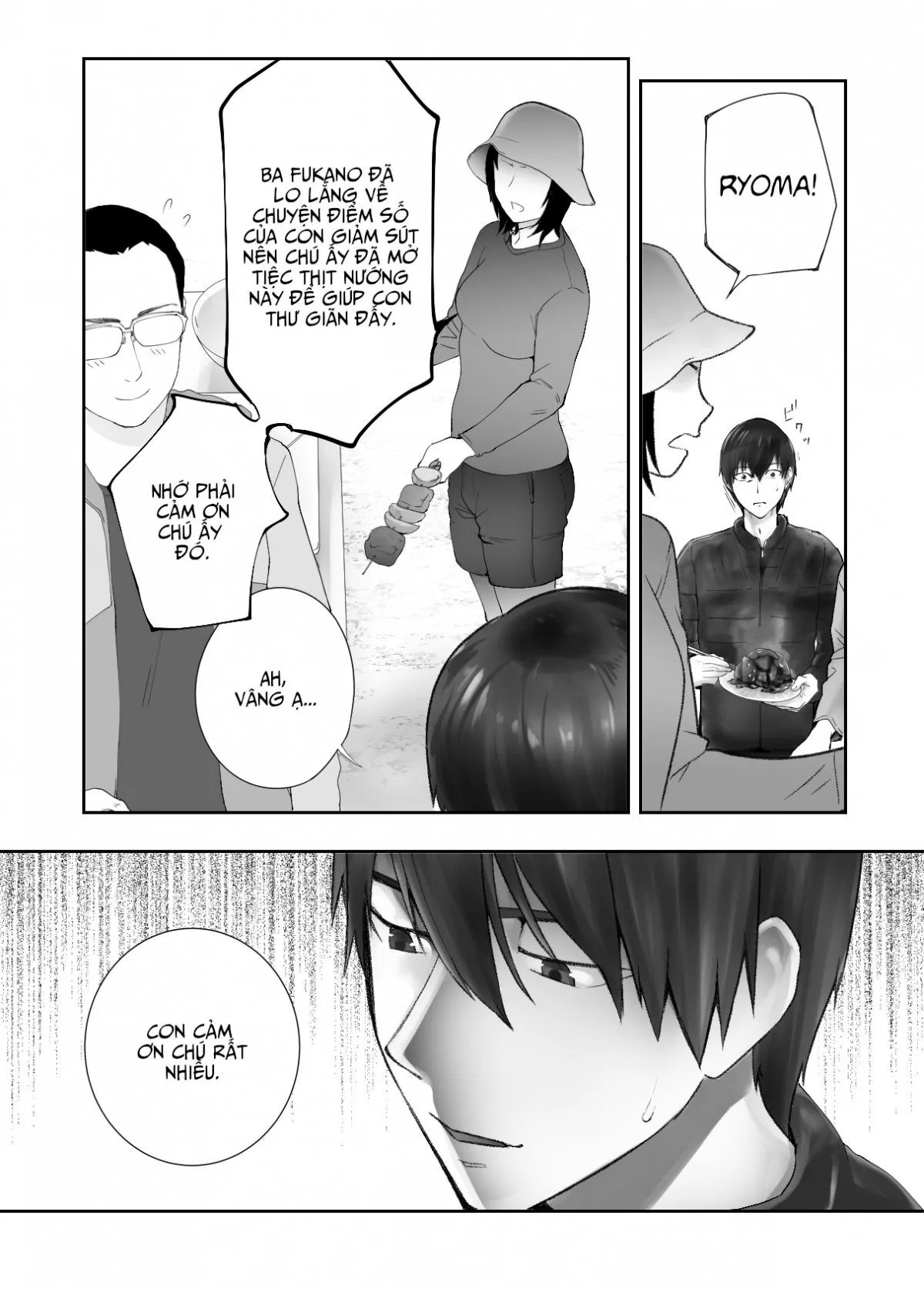 HentaiVN.net - Ảnh 70 - Bạn Thuở Nhỏ Đang Làm Với Mẹ Tôi [Osananajimi ga Mama to Yatte Imasu, My Childhood Friend is Doing It with My Mom] - Chap 8