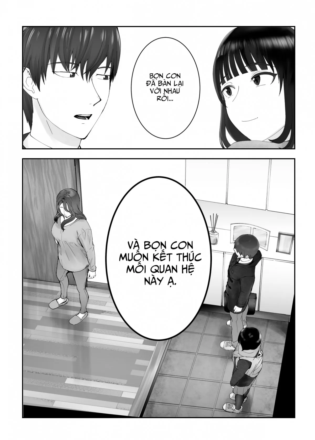 HentaiVN.net - Ảnh 74 - Bạn Thuở Nhỏ Đang Làm Với Mẹ Tôi [Osananajimi ga Mama to Yatte Imasu, My Childhood Friend is Doing It with My Mom] - Chap 8