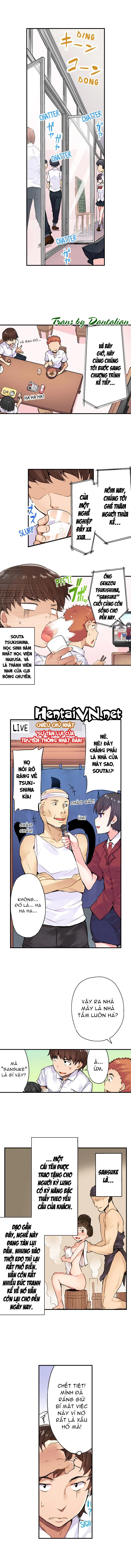 HentaiVN.net - Ảnh 3 - Traditional Job of Washing Girls' Body [Araiya-san!: Ore to Aitsu ga Onnayu de!?; Miss Washer!: Her and I in Female Bath!?] - Chap 1