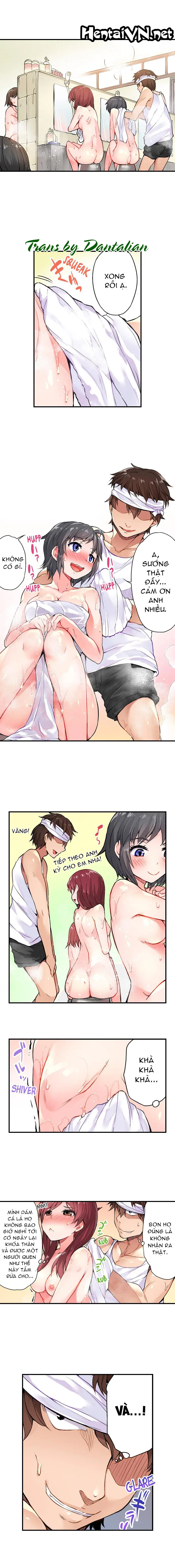 HentaiVN.net - Ảnh 3 - Traditional Job of Washing Girls' Body [Araiya-san!: Ore to Aitsu ga Onnayu de!?; Miss Washer!: Her and I in Female Bath!?] - Chap 2