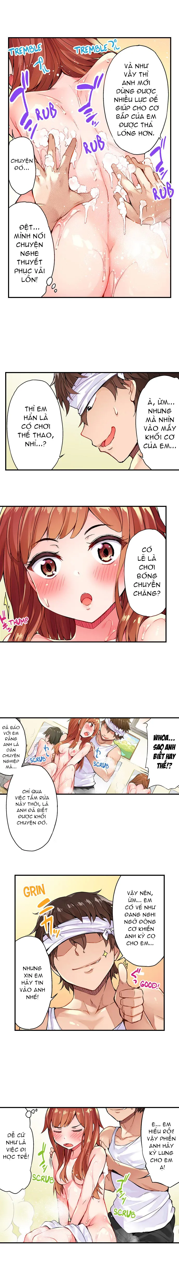 HentaiVN.net - Ảnh 5 - Traditional Job of Washing Girls' Body [Araiya-san!: Ore to Aitsu ga Onnayu de!?; Miss Washer!: Her and I in Female Bath!?] - Chap 2