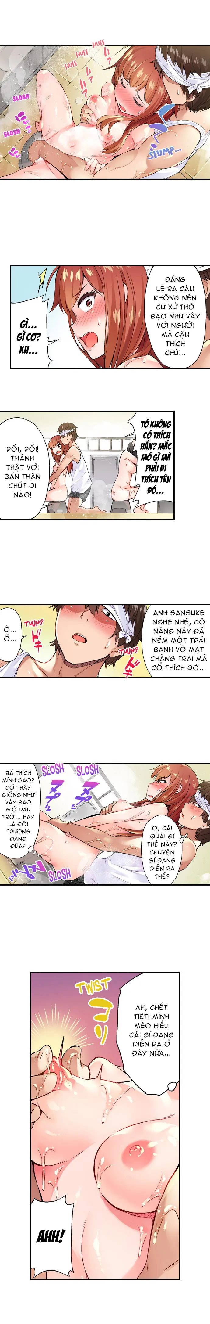 HentaiVN.net - Ảnh 5 - Traditional Job of Washing Girls' Body [Araiya-san!: Ore to Aitsu ga Onnayu de!?; Miss Washer!: Her and I in Female Bath!?] - Chap 3