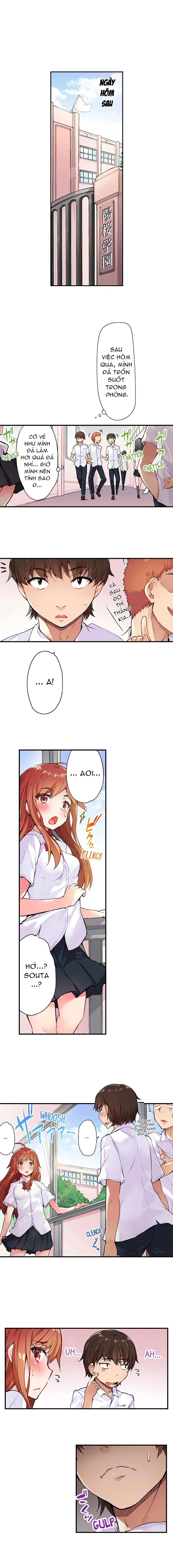HentaiVN.net - Ảnh 3 - Traditional Job of Washing Girls' Body [Araiya-san!: Ore to Aitsu ga Onnayu de!?; Miss Washer!: Her and I in Female Bath!?] - Chap 4